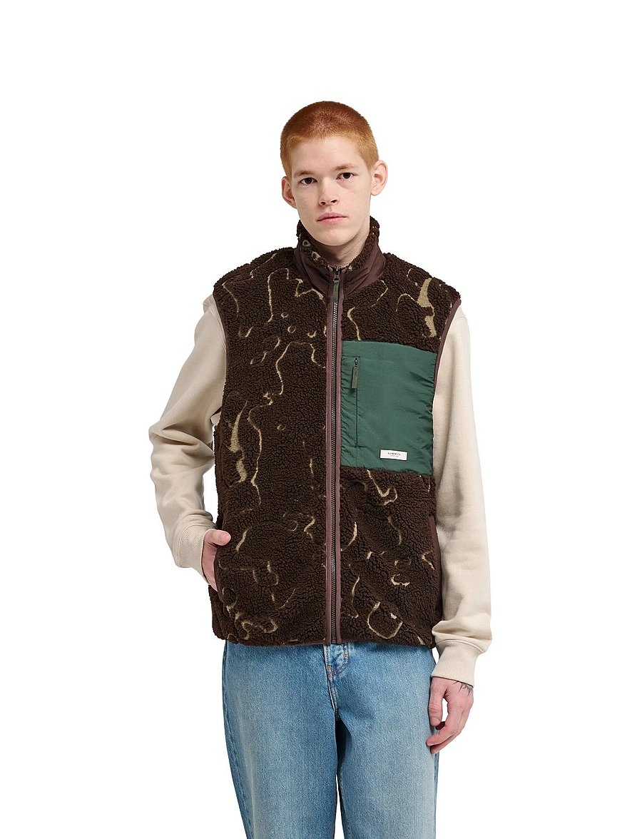 Element - LAKE SHERPA VEST - veste - java lines - 0