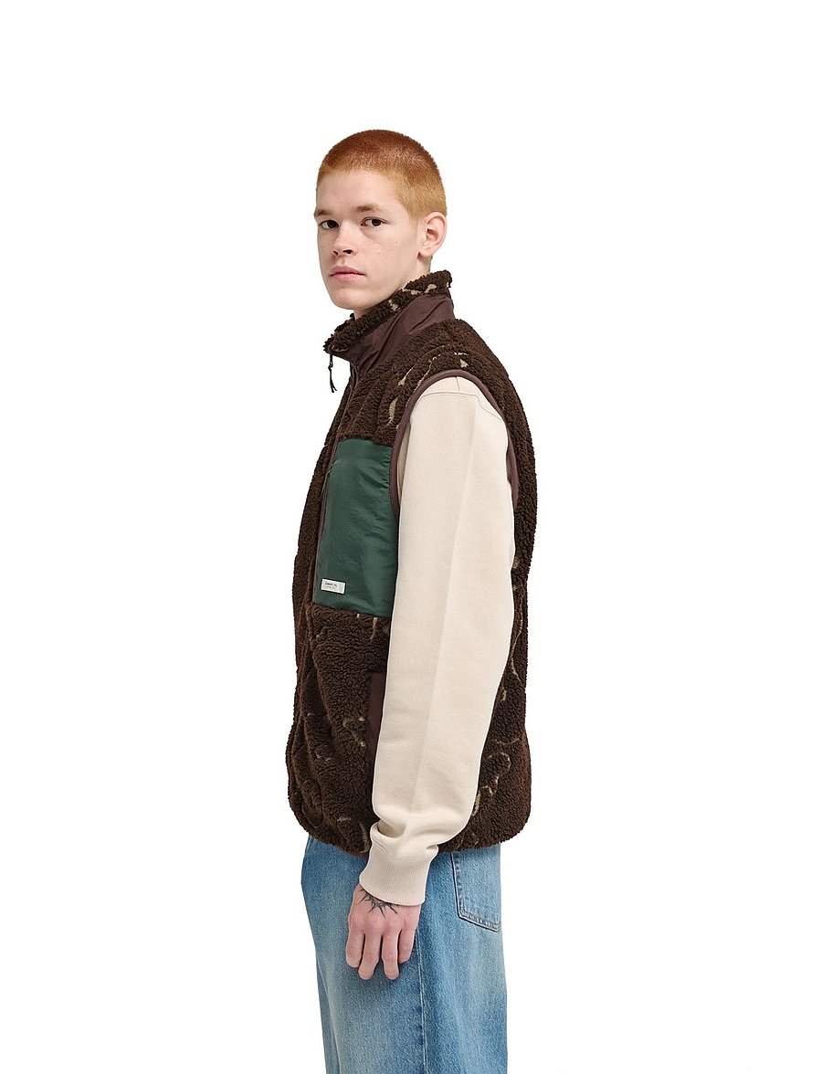 Element - LAKE SHERPA VEST - veste - java lines - 3