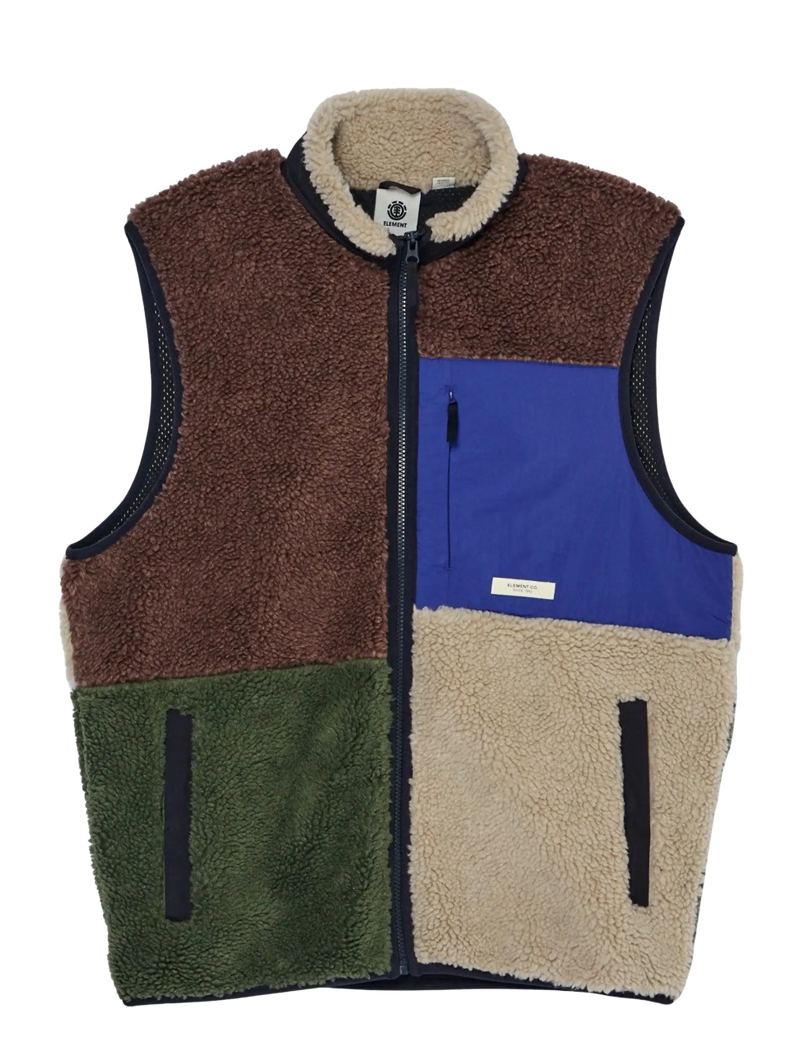 Element LAKE SHERPA VEST - Kläder - MULTI / multi