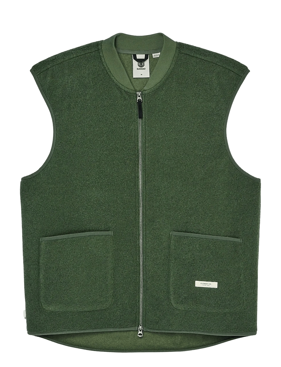 Element - SEFTON GILET - outdoor - bronze green - 1