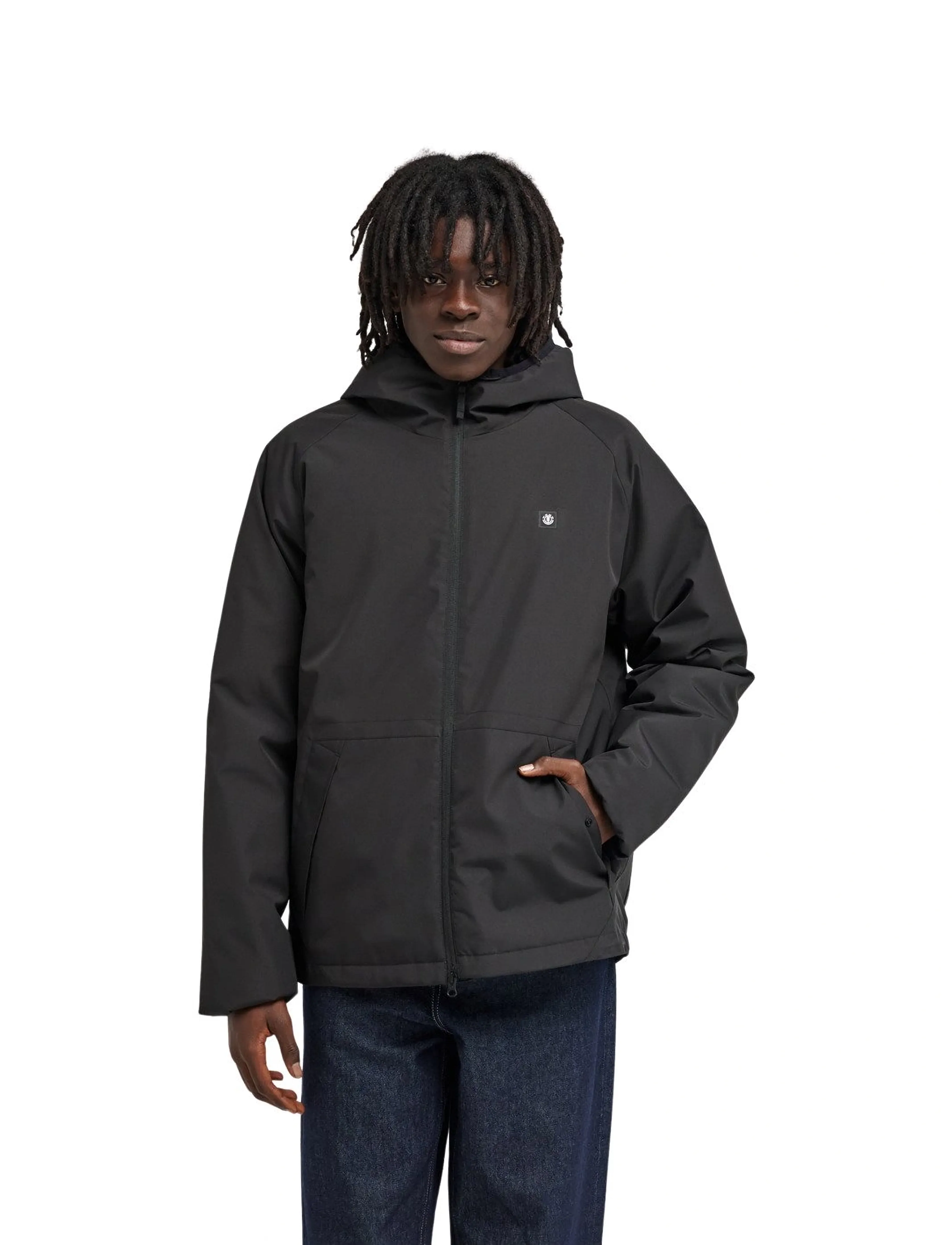 Element Alder 2.0 Travel Winter, S, Jackets, Schwarz - Padded Männerswear