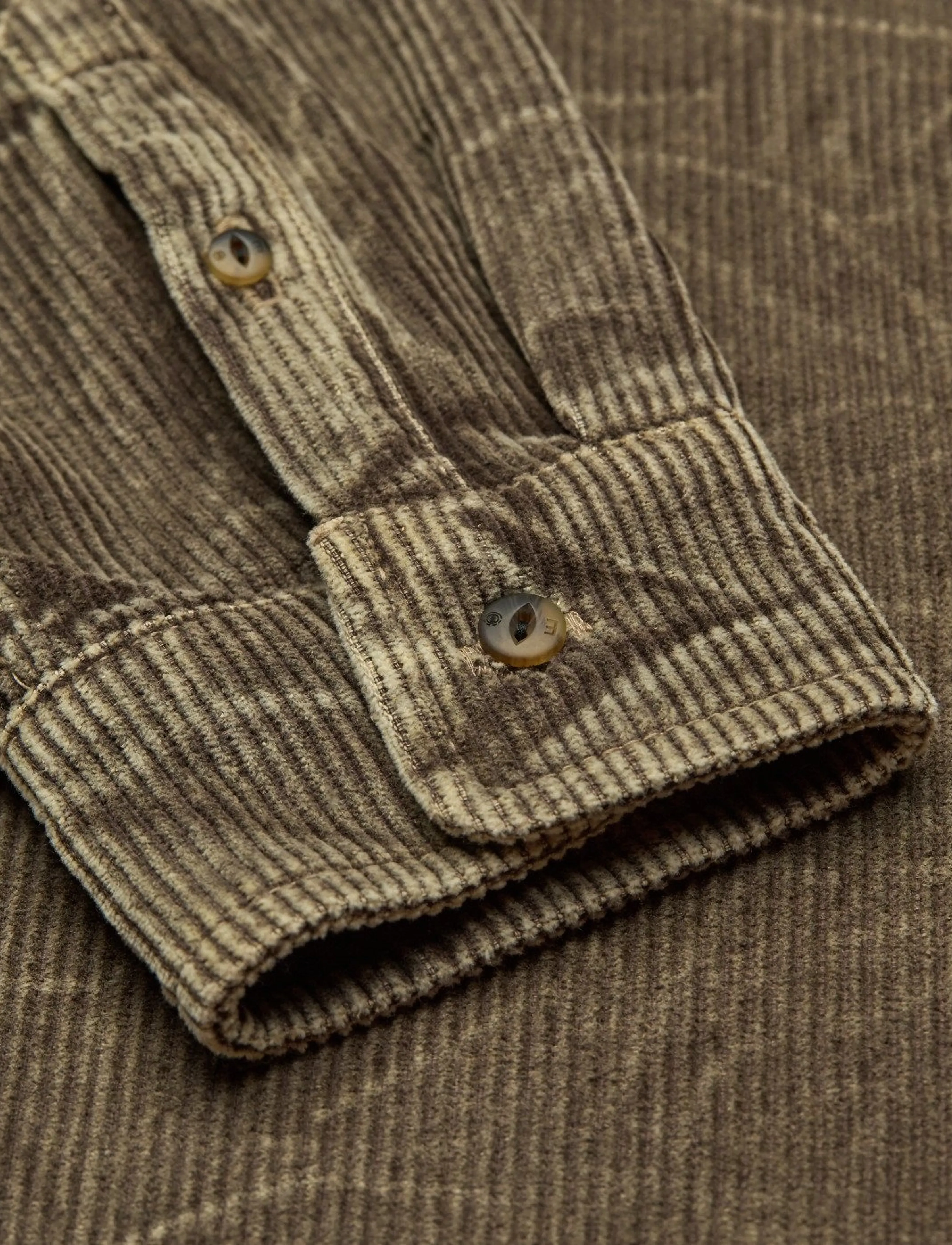 Element - RELAX WASHED CORD LS - stone gray - 5