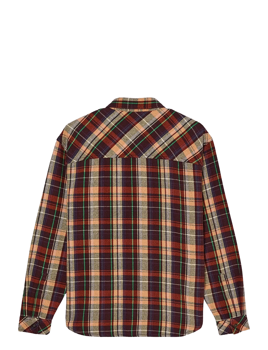 Element - MXE FLANEL SHIRT - flannel-skjorter - flame hueco plaid - 2