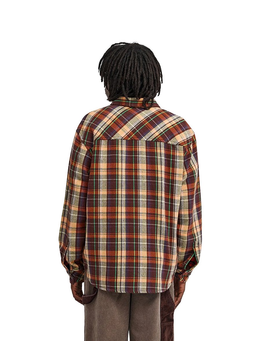 Element - MXE FLANEL SHIRT - flannel-skjorter - flame hueco plaid - 3