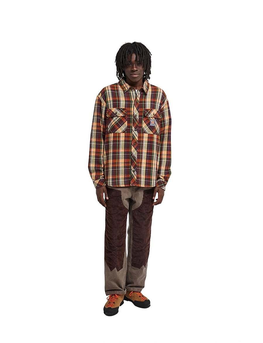 Element - MXE FLANEL SHIRT - flannel-skjorter - flame hueco plaid - 4