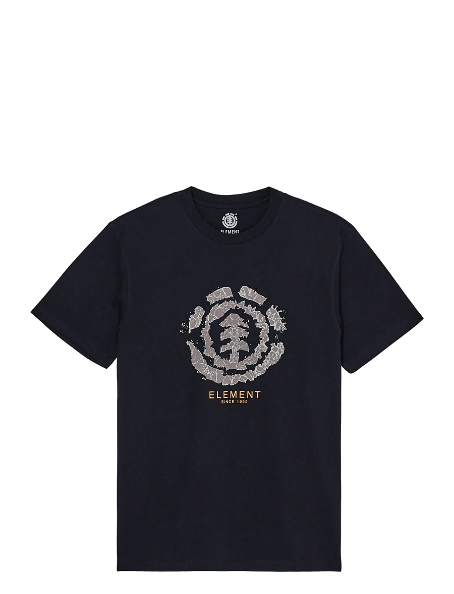 Element - ROKYS SS - t-shirts - flint black - 1