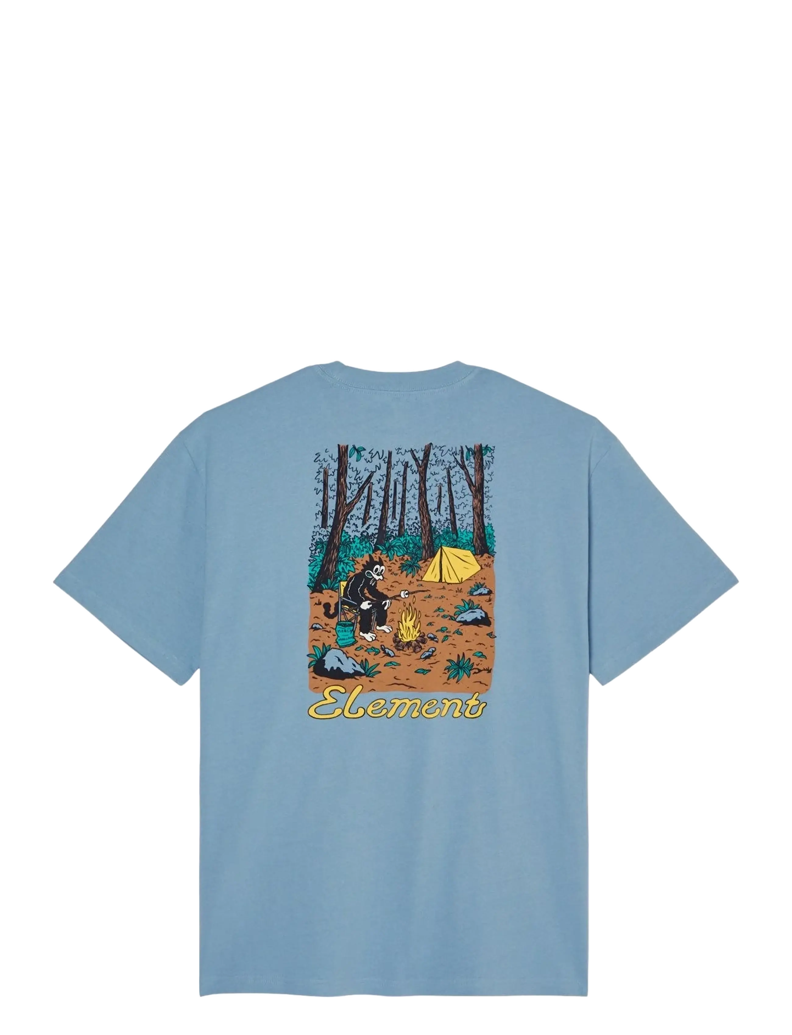 Element - MARSHMALLO SS - faded denim - 2