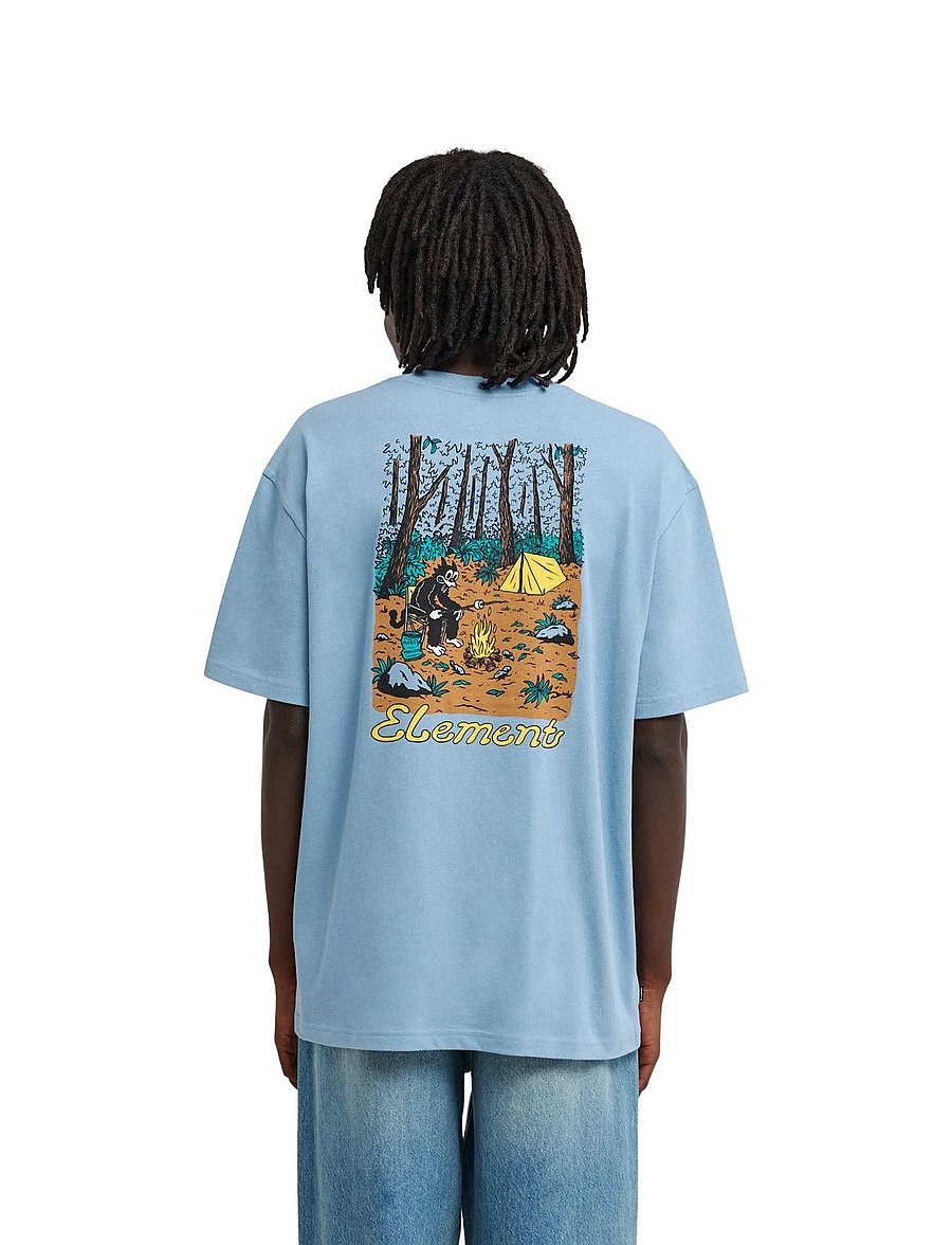 Element - MARSHMALLO SS - faded denim - 3