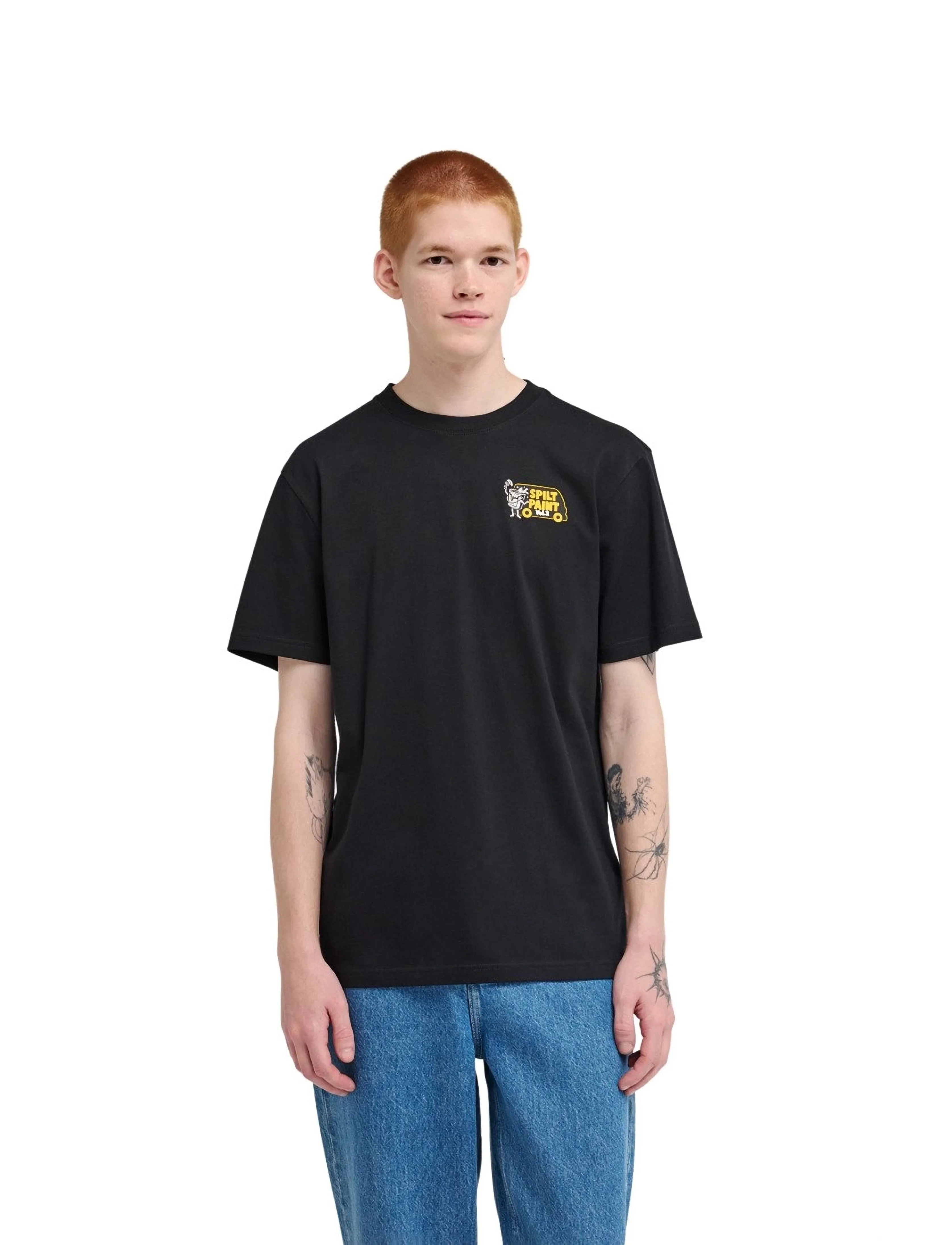 Element TIMBER VAN SS - T-Shirts - FLINT BLACK / black
