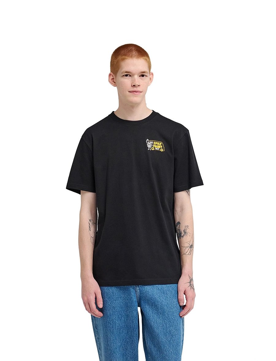 Element - TIMBER VAN SS - kurzärmelige t-shirts - flint black - 0