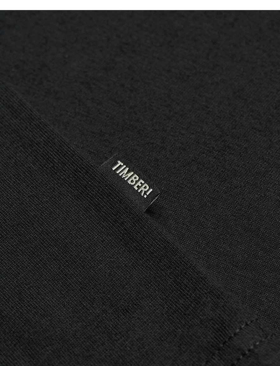 Element - TIMBER VAN SS - kurzärmelige t-shirts - flint black - 5