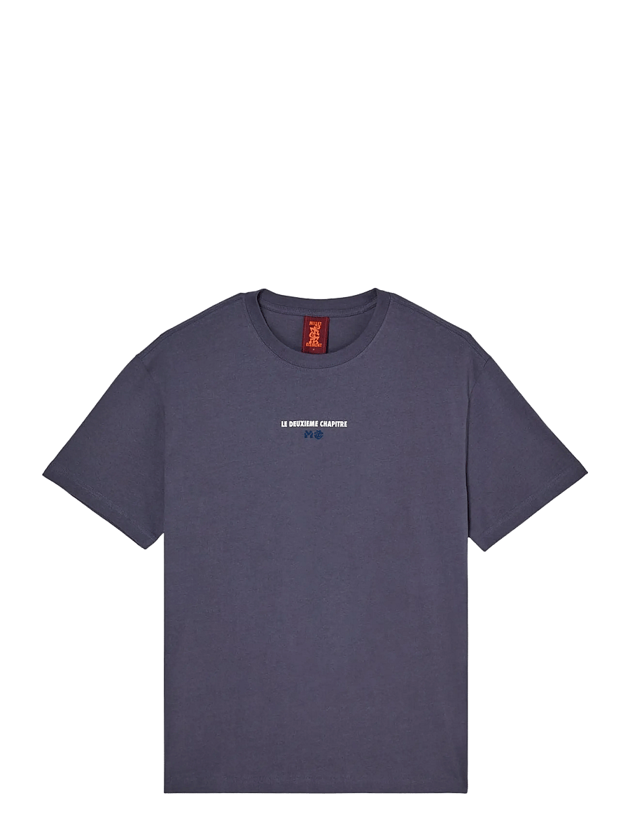 Element - MXE HERITAGE SS TEE - kurzärmelige t-shirts - shadow blue - 1