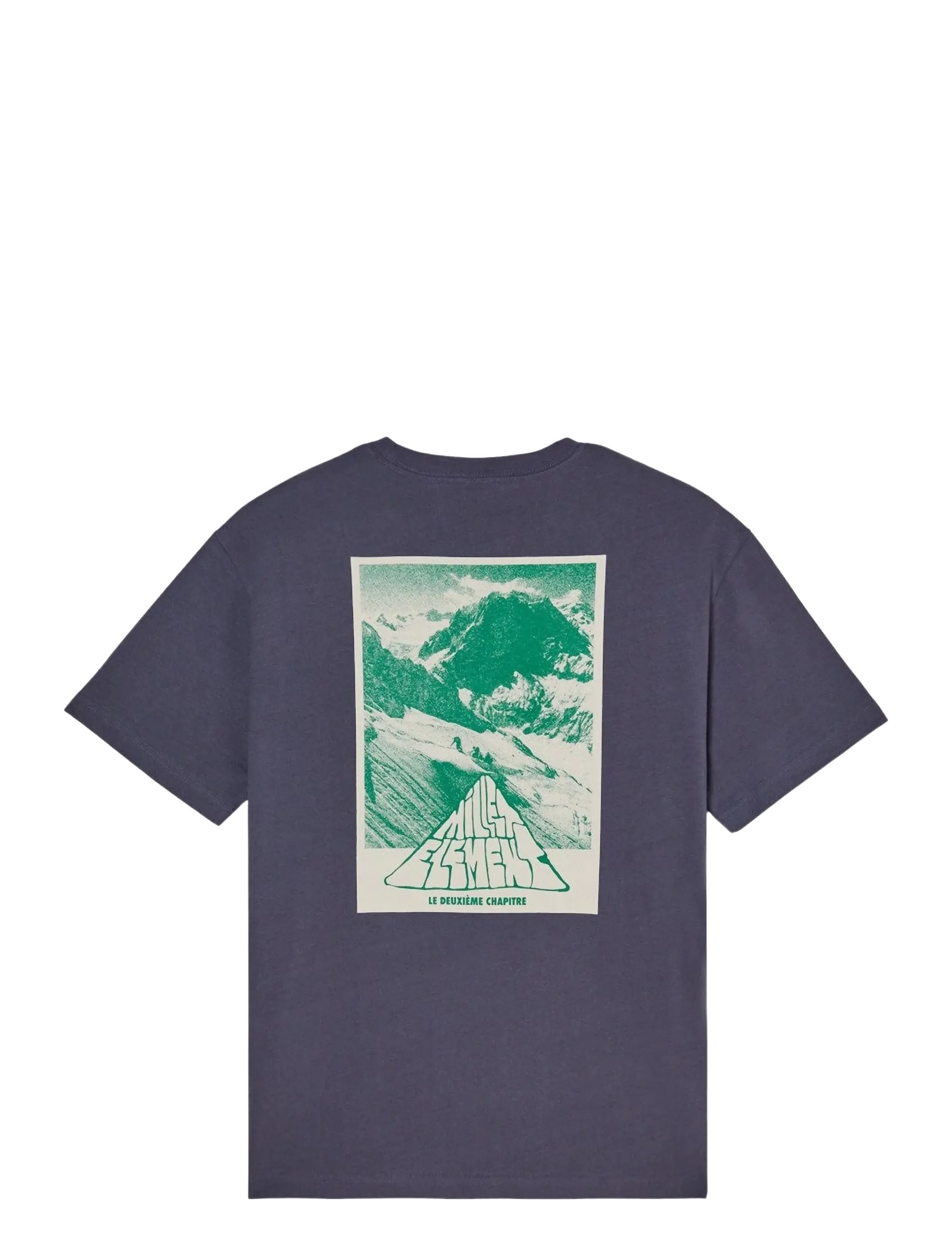Element - MXE HERITAGE SS TEE - kurzärmelige t-shirts - shadow blue - 2