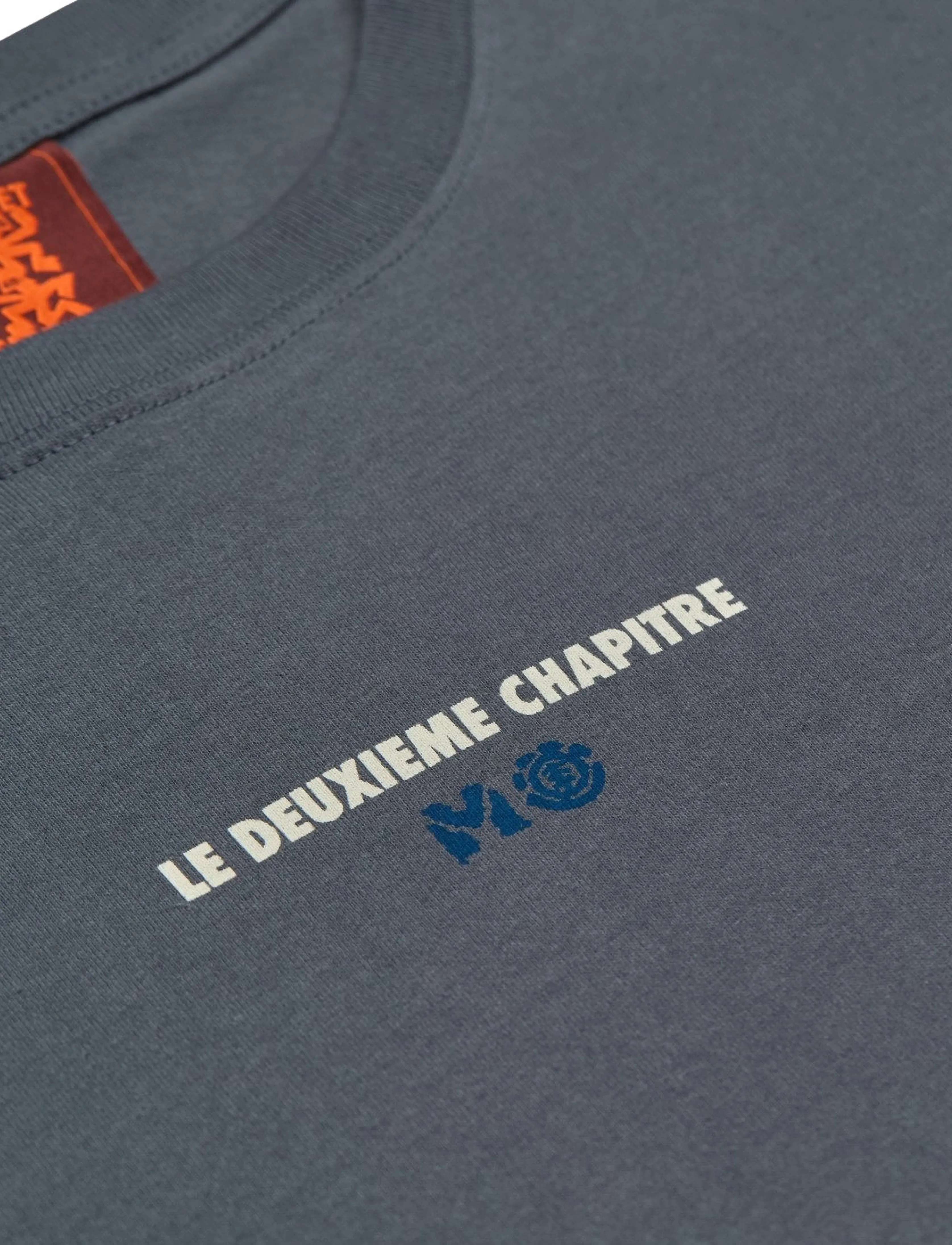 Element - MXE HERITAGE SS TEE - kurzärmelige t-shirts - shadow blue - 5