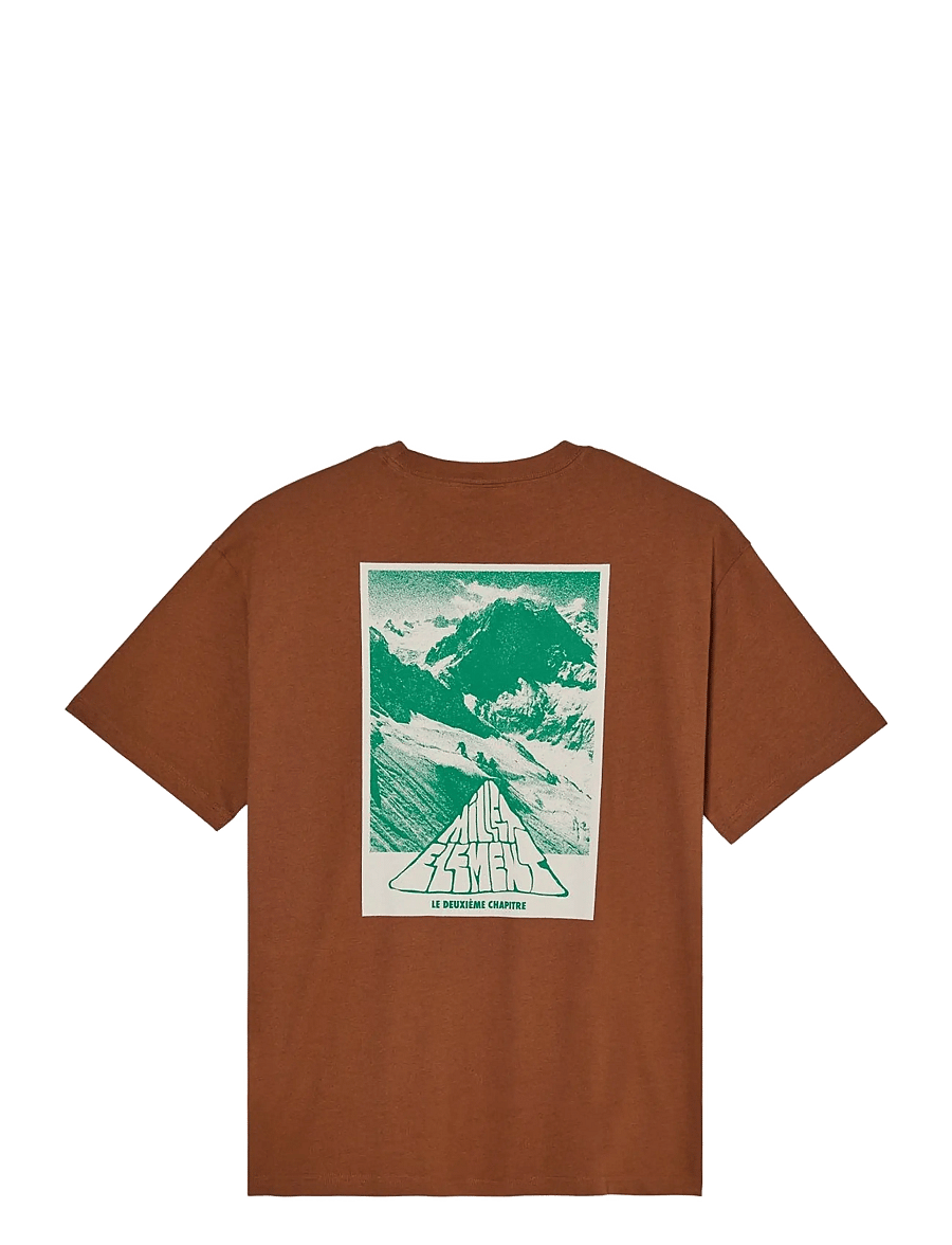 Element - MXE HERITAGE SS TEE - lühikeste varrukatega t-särgid - toffee - 2