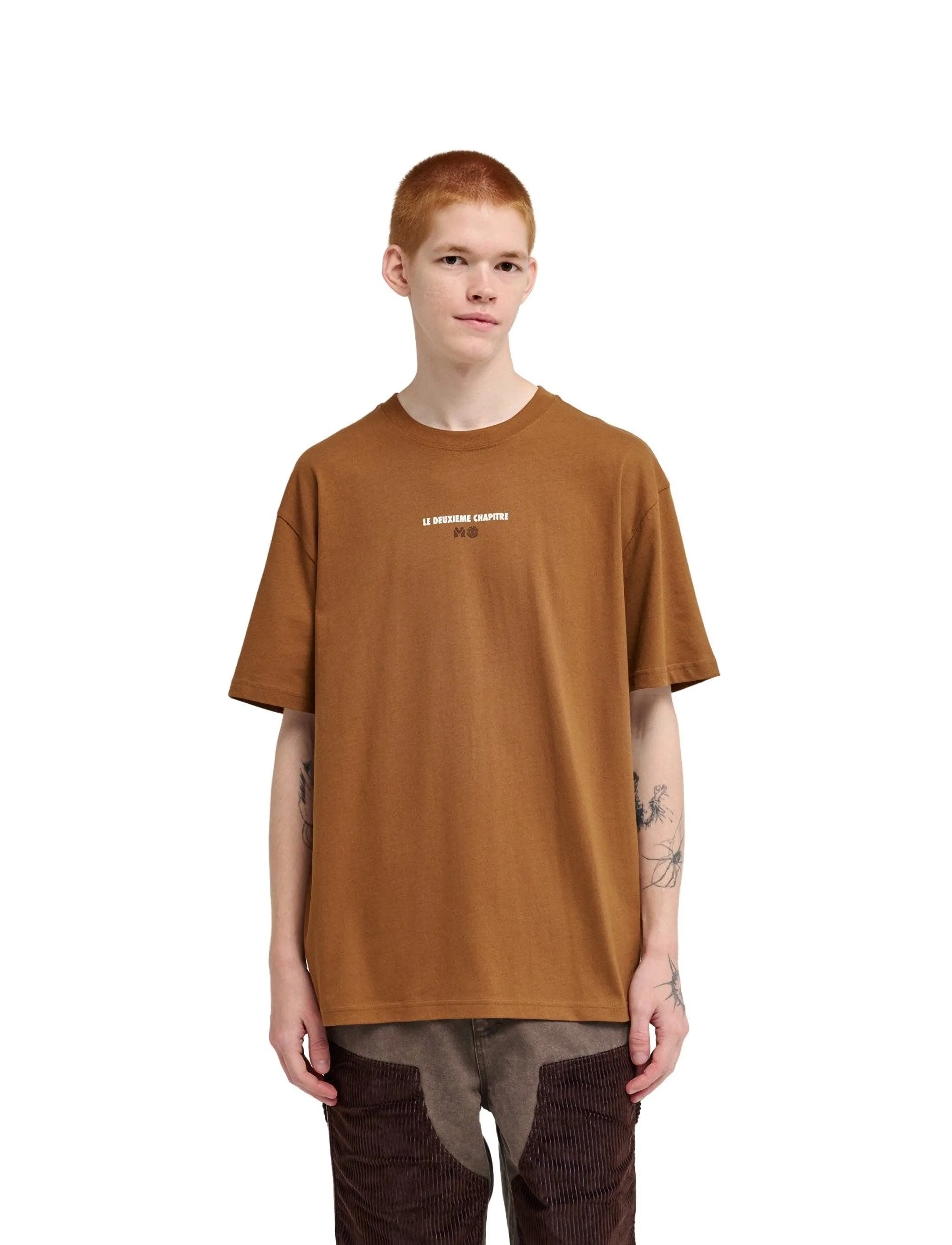Element Mxe Heritage Ss Tee, Bedrucktes T-Shirt, Braun, Gr.XL