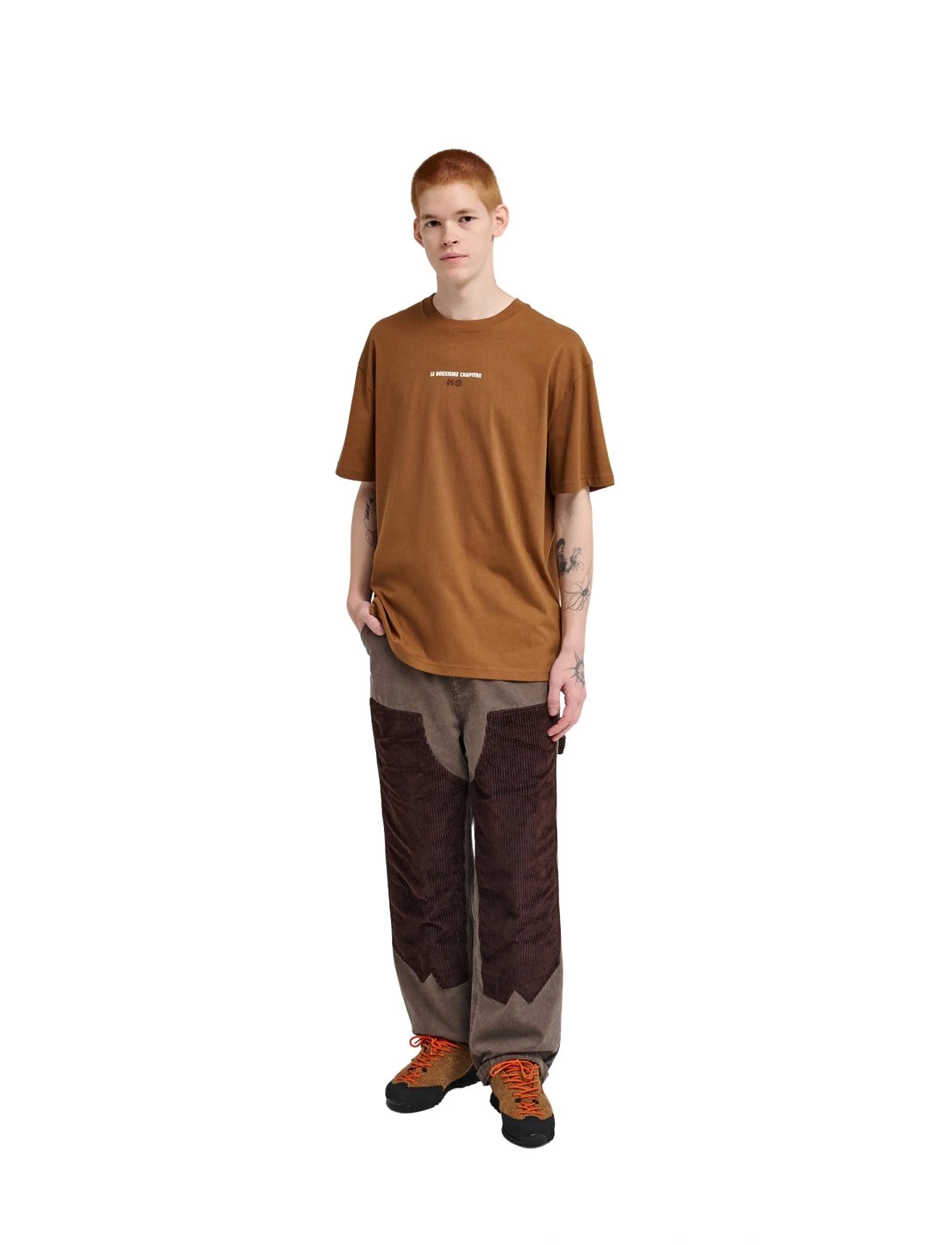 Element - MXE HERITAGE SS TEE - lühikeste varrukatega t-särgid - toffee - 4