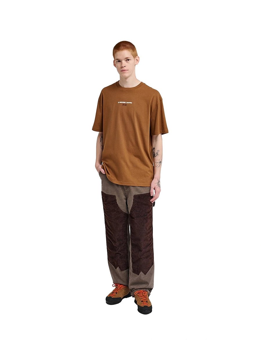 Element - MXE HERITAGE SS TEE - lühikeste varrukatega t-särgid - toffee - 4