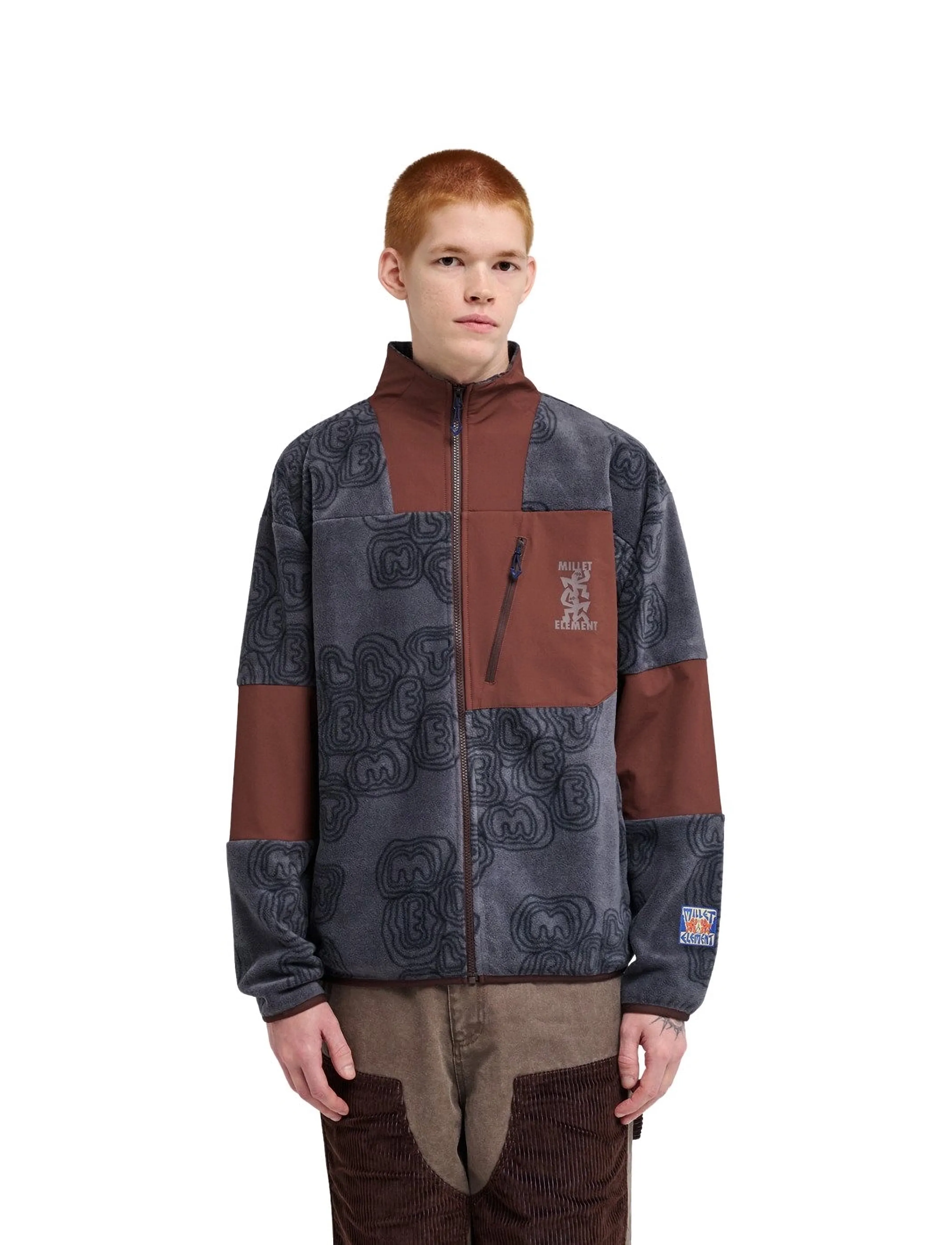 Element MXE FLEECE JKT - Jacken & Mäntel - SHADOW BLUE MXE / blue
