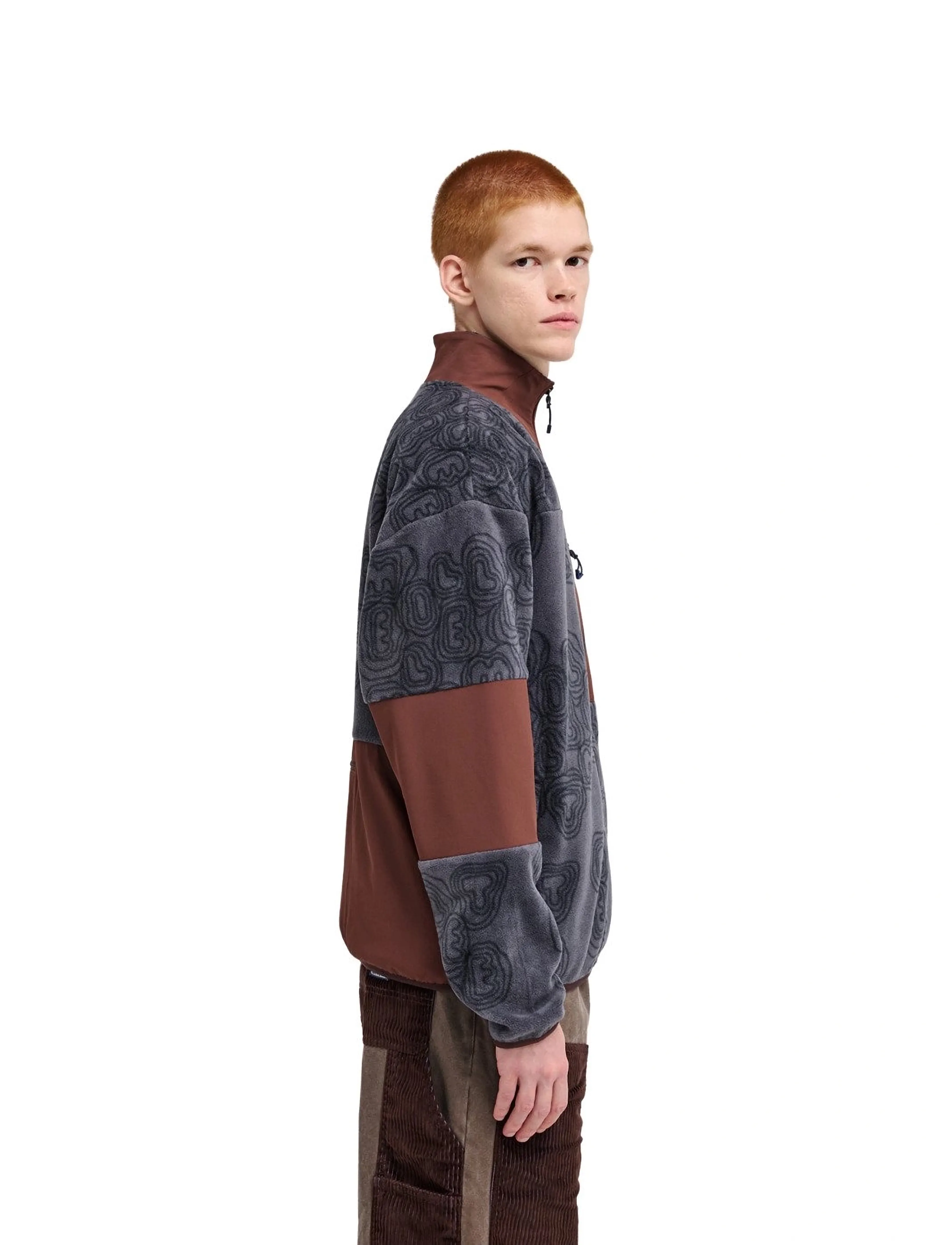 Element - MXE FLEECE JKT - herbstjacken - shadow blue mxe - 4