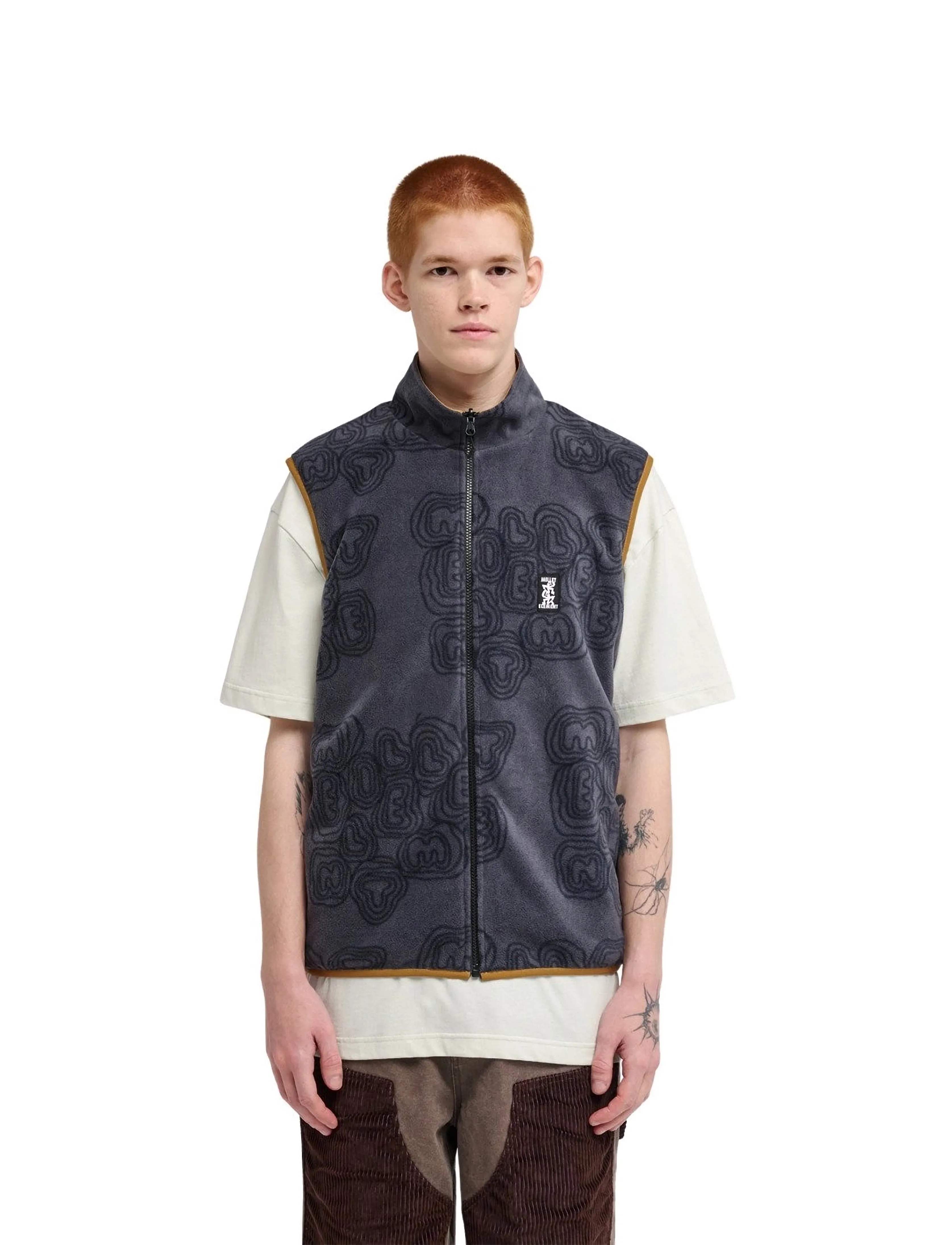 Element MXE REVERSIBLE VEST - Jacken & Mäntel - TOFFEE MXE / multi