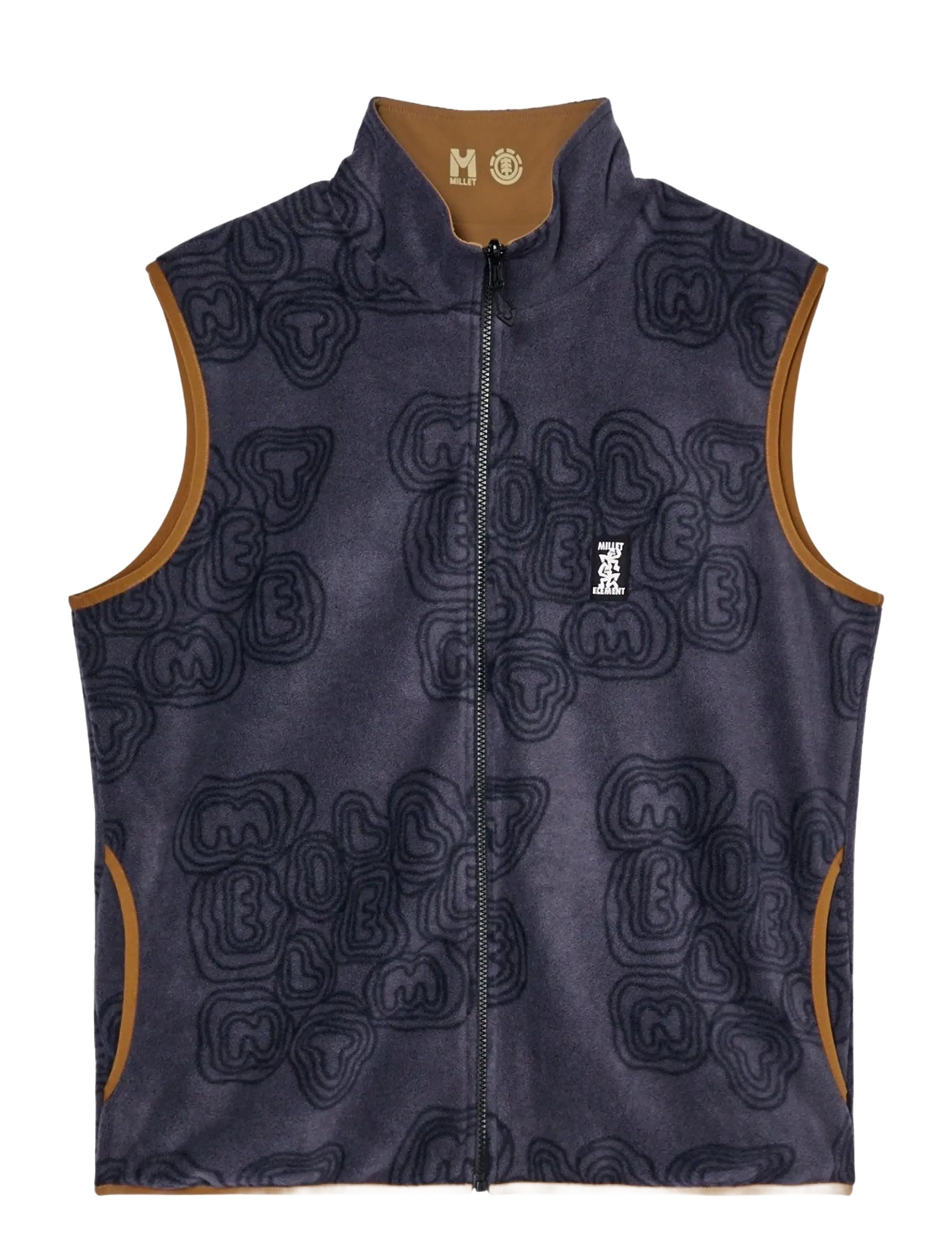 Element - MXE REVERSIBLE VEST - westen - toffee mxe - 3
