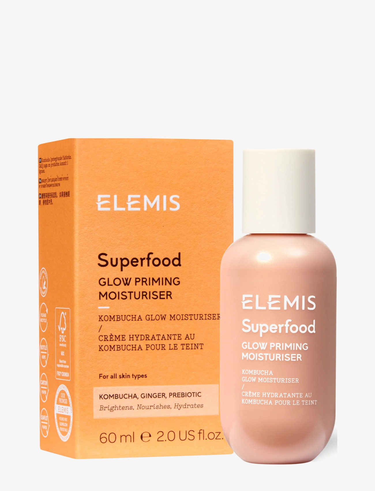 Elemis - Superfood Glow Priming Moisturiser - dagkräm - no colour - 3