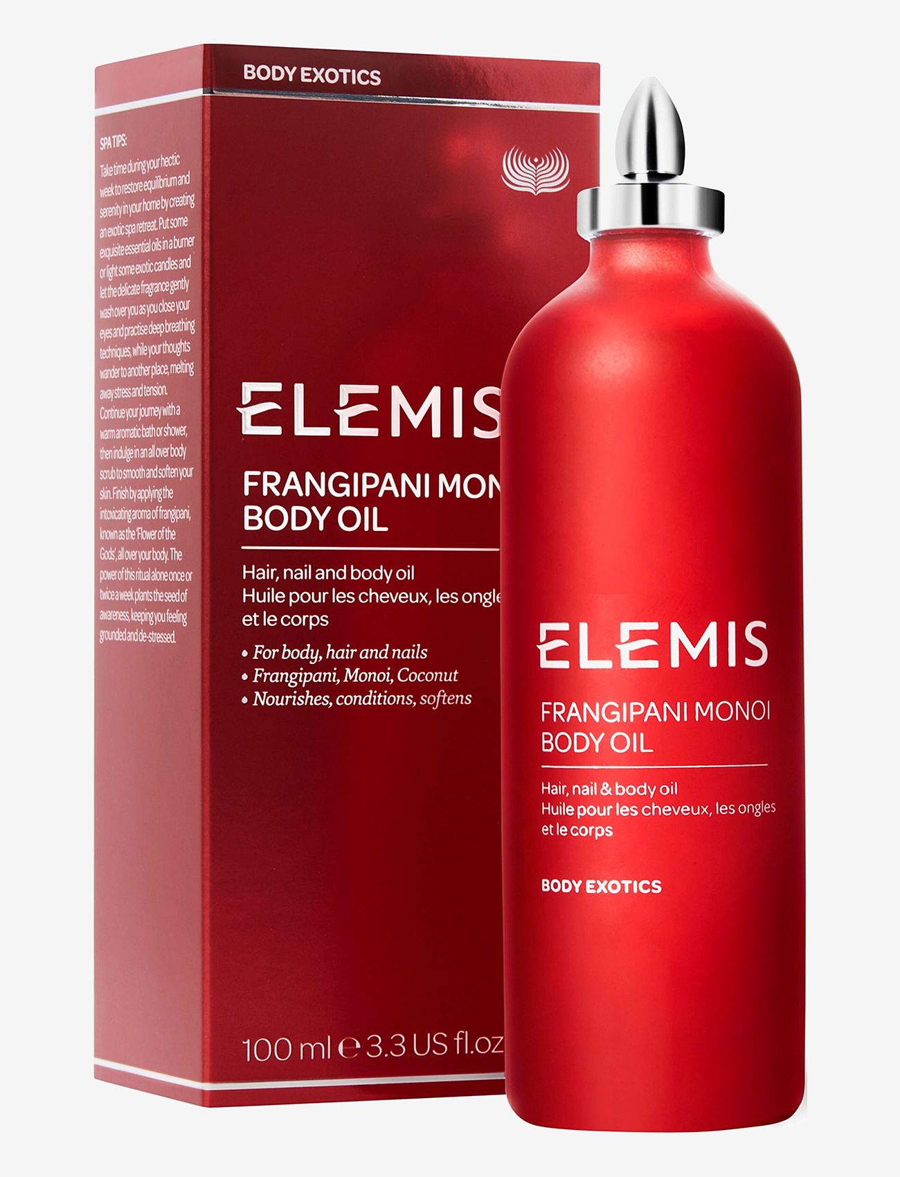 Elemis - Frangipani Monoi Body Oil - resestorlekar & kits - clear - 2