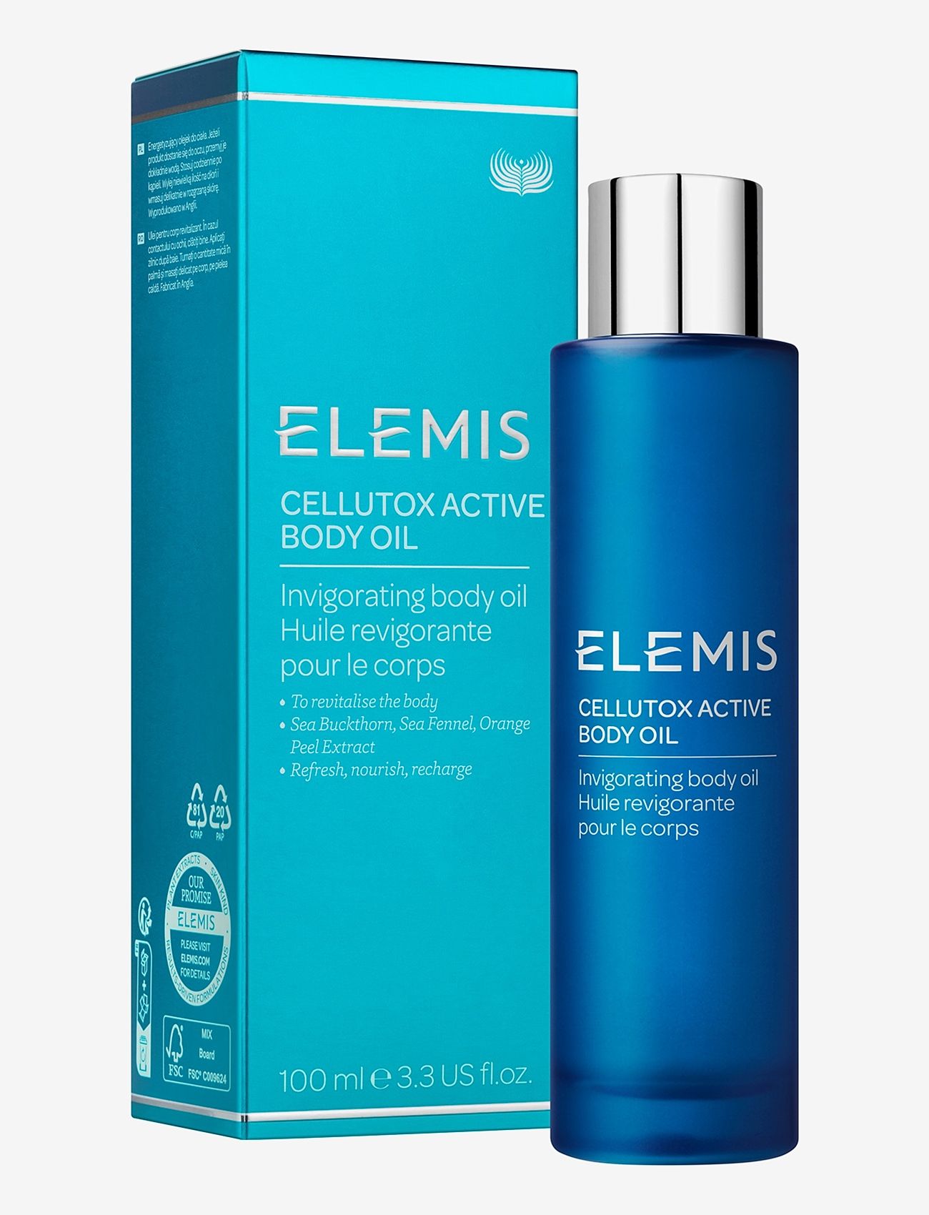 Elemis - Cellutox Active Body Oil - resestorlekar & kits - clear - 1