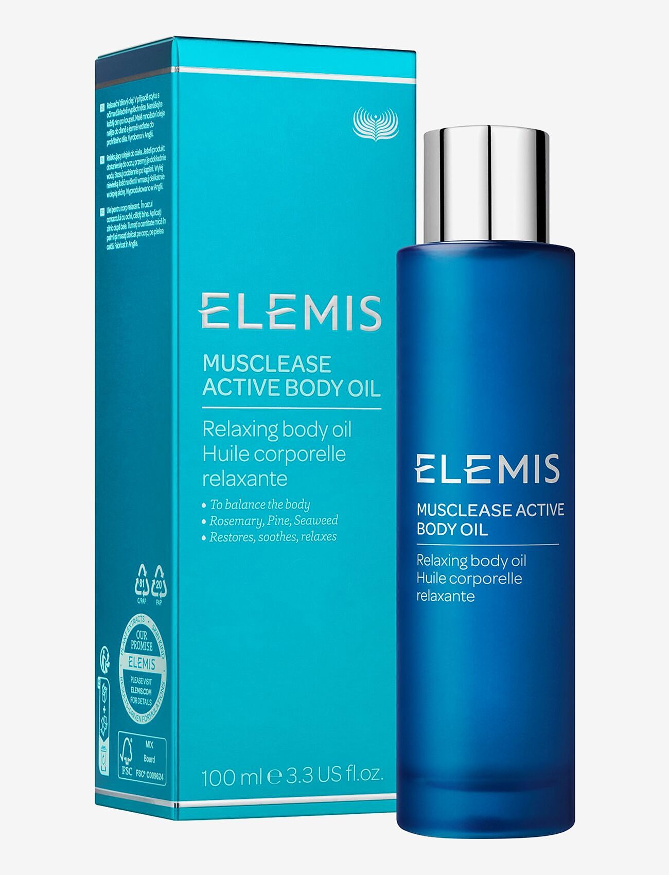 Elemis - Musclease Active Body Oil - resestorlekar & kits - clear - 1