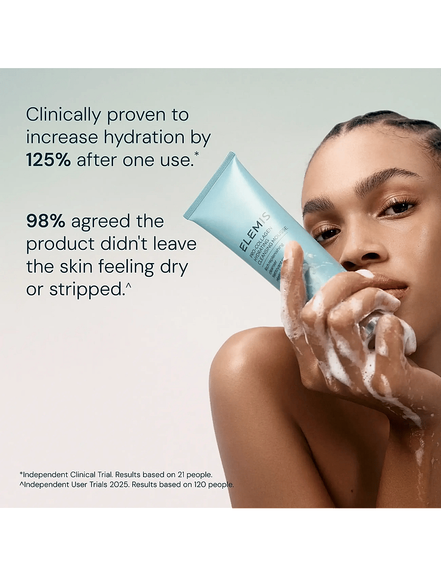 Elemis - Pro-Collagen Hydrating Cleansing Mousse 125ml - vaahtoavat puhdistusaineet - no color - 3