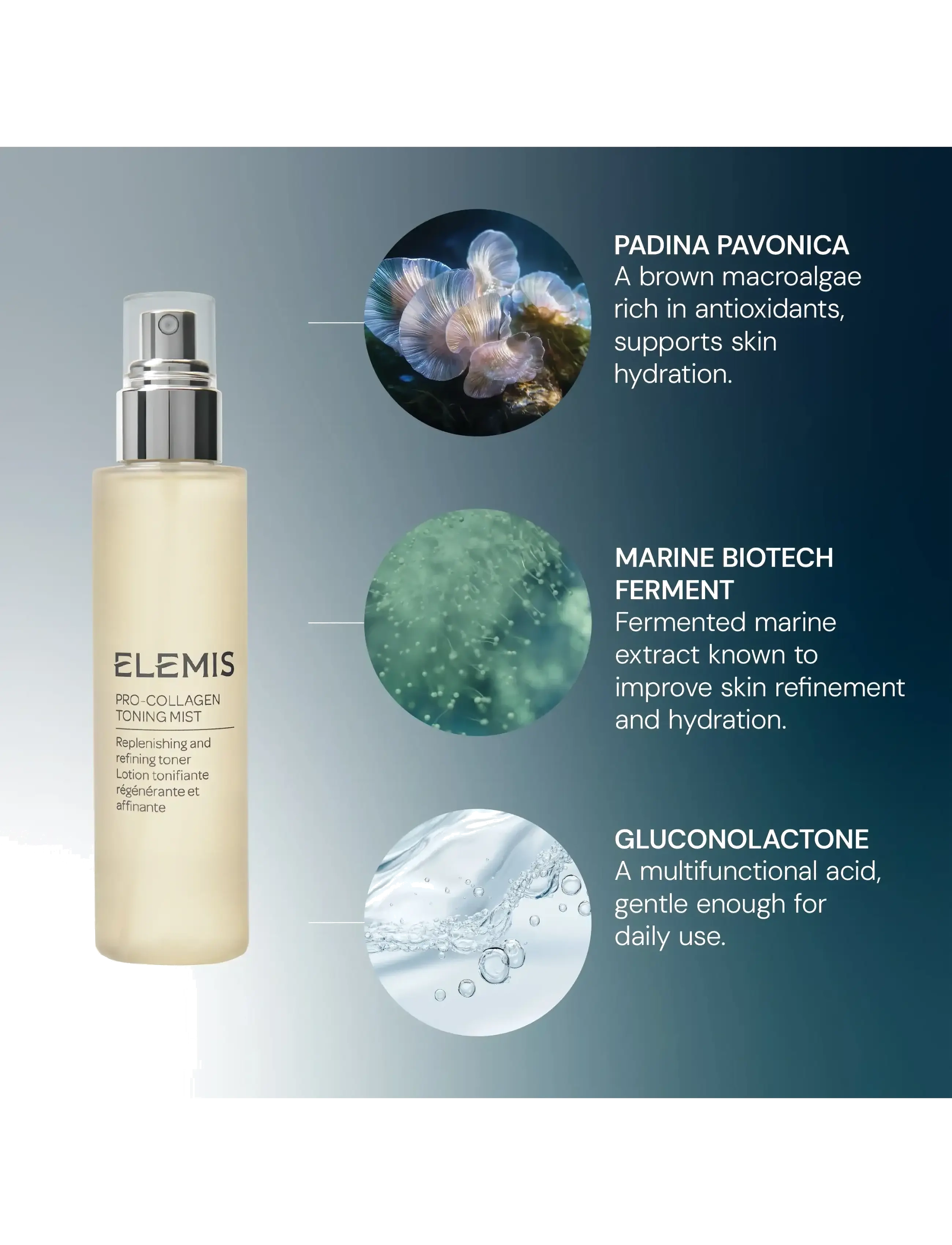 Elemis - Pro-Collagen Toning Mist - ansiktsvatten - clear - 4