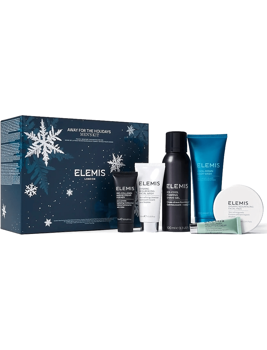 Elemis - Kit: Away For The Holidays - Men's Travel Skincare Favourites - gåvoset - clear - 1