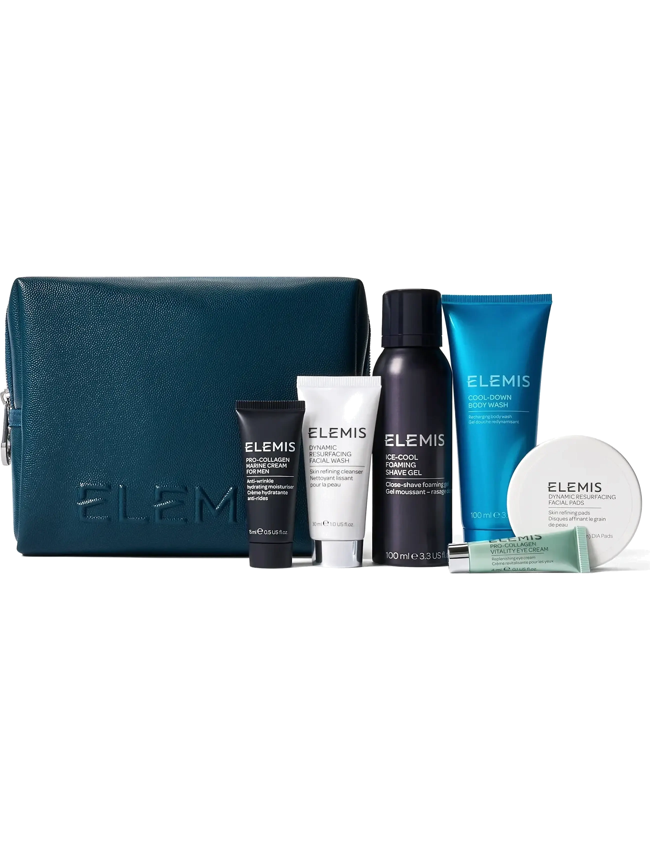 Elemis - Kit: Away For The Holidays - Men's Travel Skincare Favourites - til ham - clear - 2