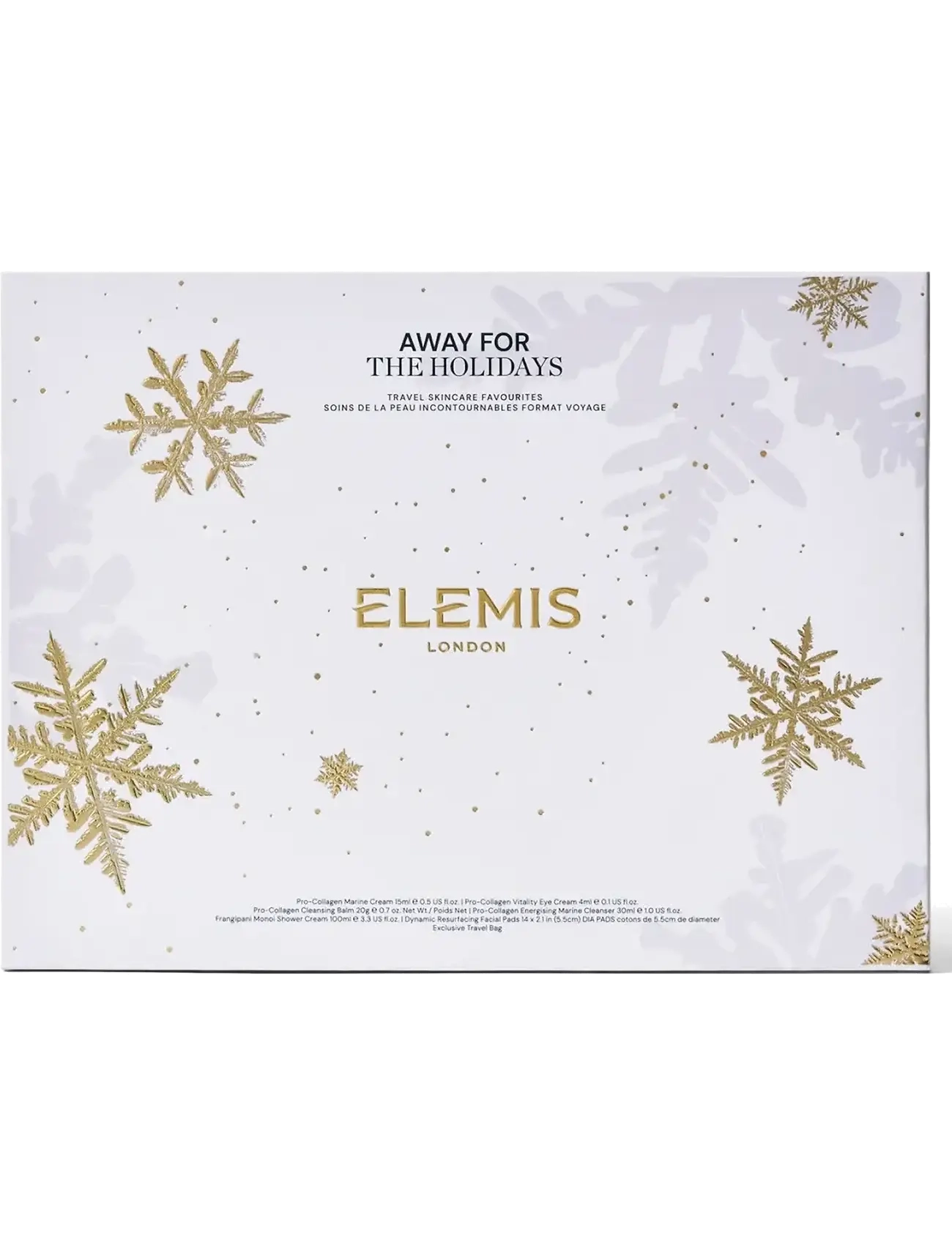 Elemis - Kit: Away For The Holidays - Travel Skincare Favourites - gavesæt - clear - 3