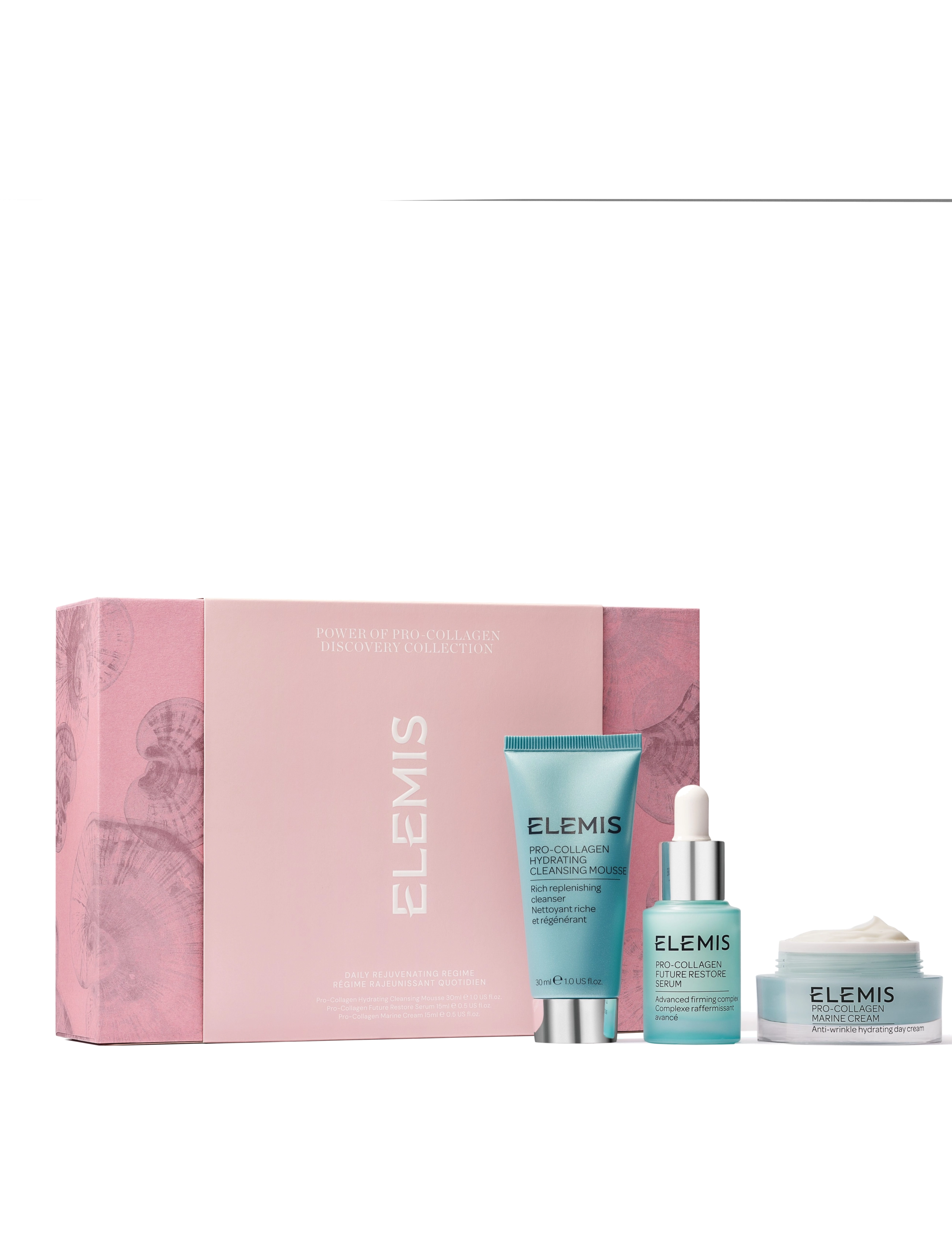 Elemis Kit: Entry Level Discovery Set, One Size, Nude, Cleansers > Foaming Cleanser, Dame