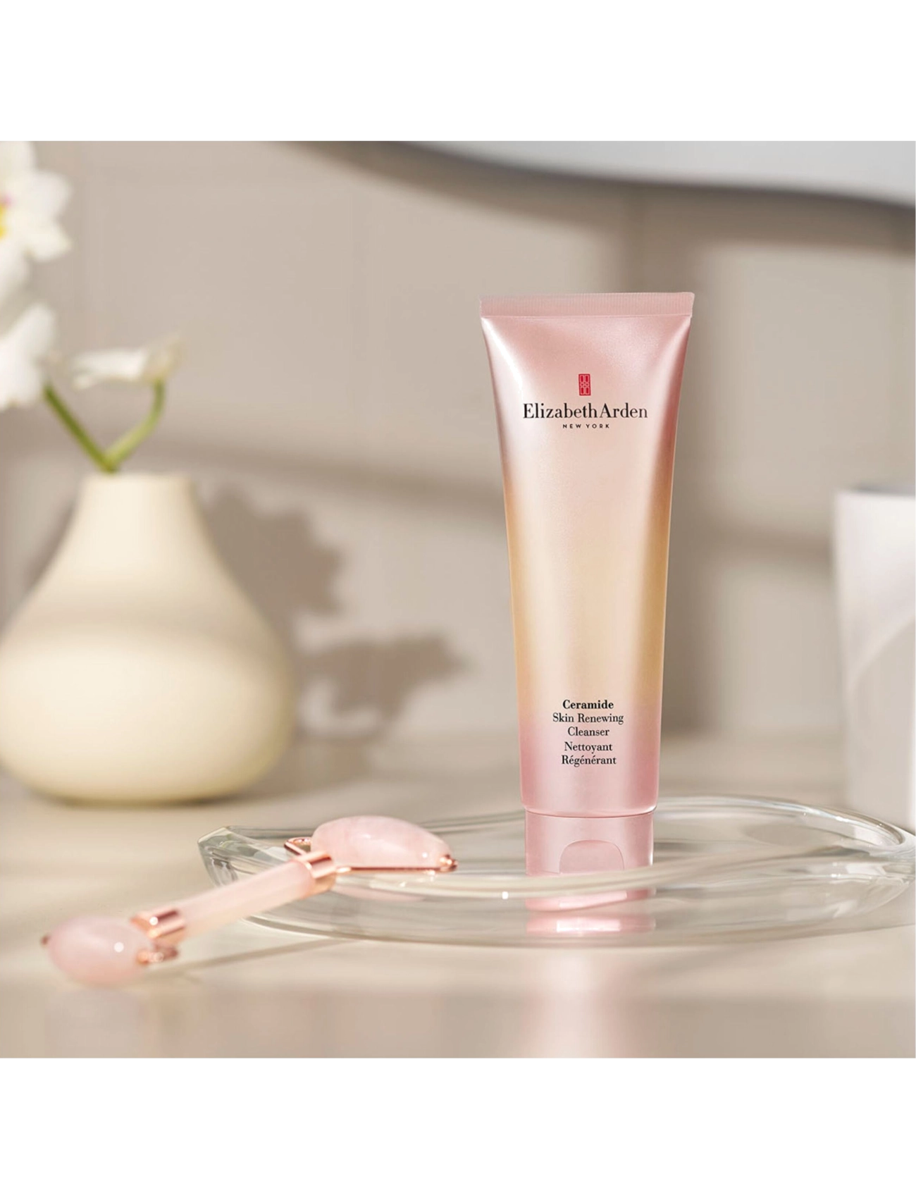 Elizabeth Arden - Ceramide Skin renewing cleanser 125 ml - foaming cleanser - clear - 4