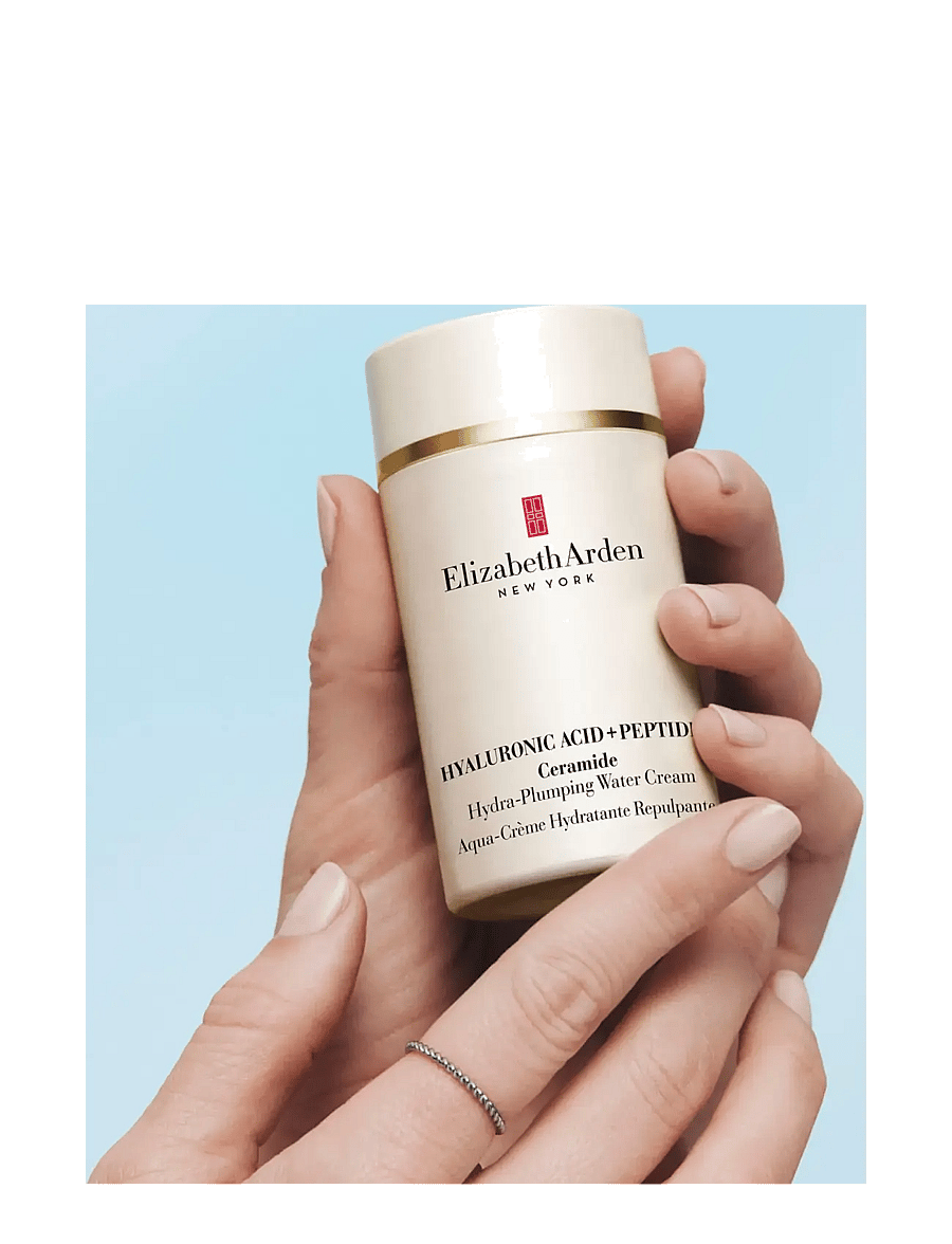 Elizabeth Arden - Ceramide Hyaluronic acid + peptides water cream 50.00 ML - sommerens hudpleje - clear - 2