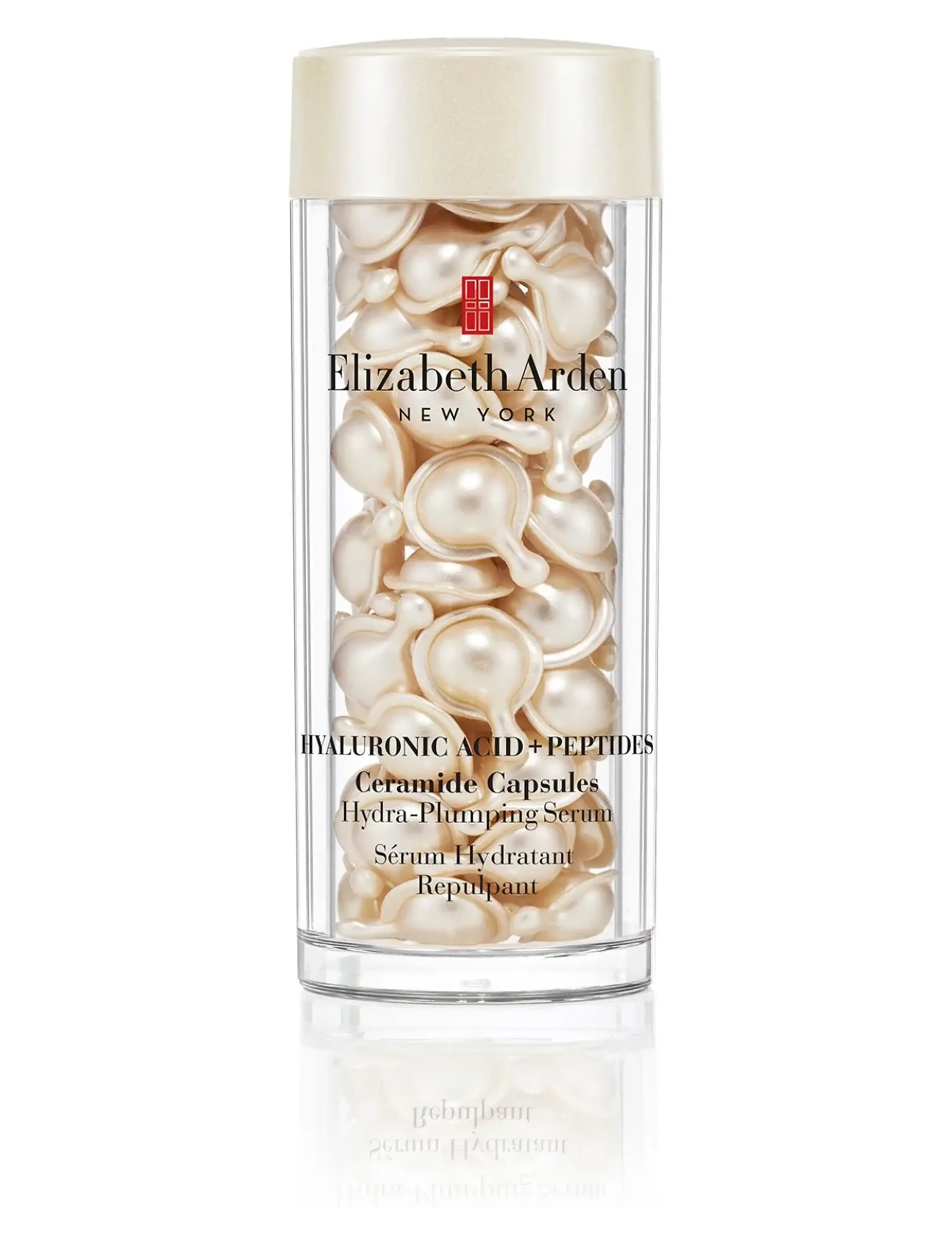 Elizabeth Arden Ceramide Capsules Hyaluronic Acid + Peptides 60 Pcs 28.00 Ml, Serum, Nude, Str: 28 ML