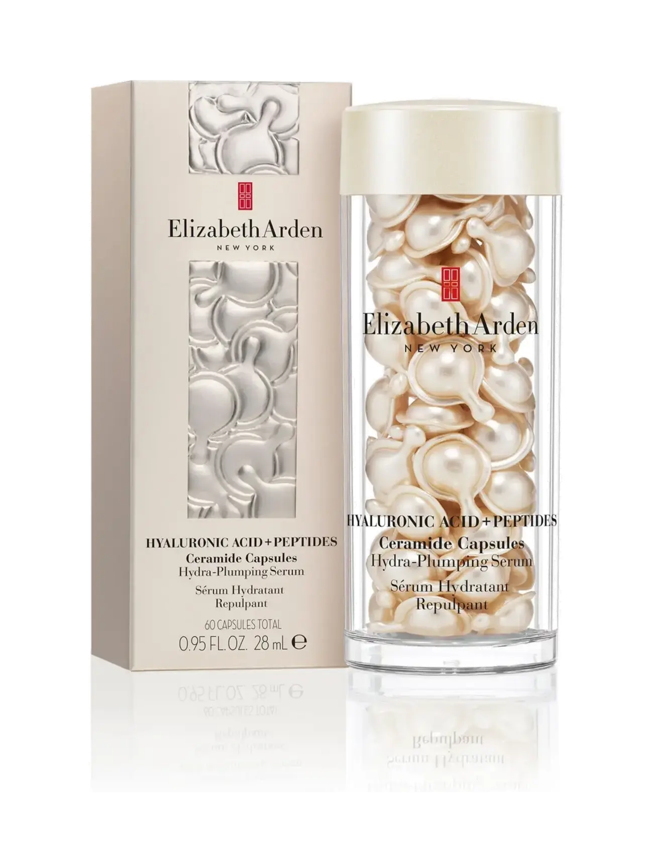 Elizabeth Arden - Ceramide Capsules Hyaluronic acid + peptides 60 pcs 28.00 ML - serum & olier - clear - 1
