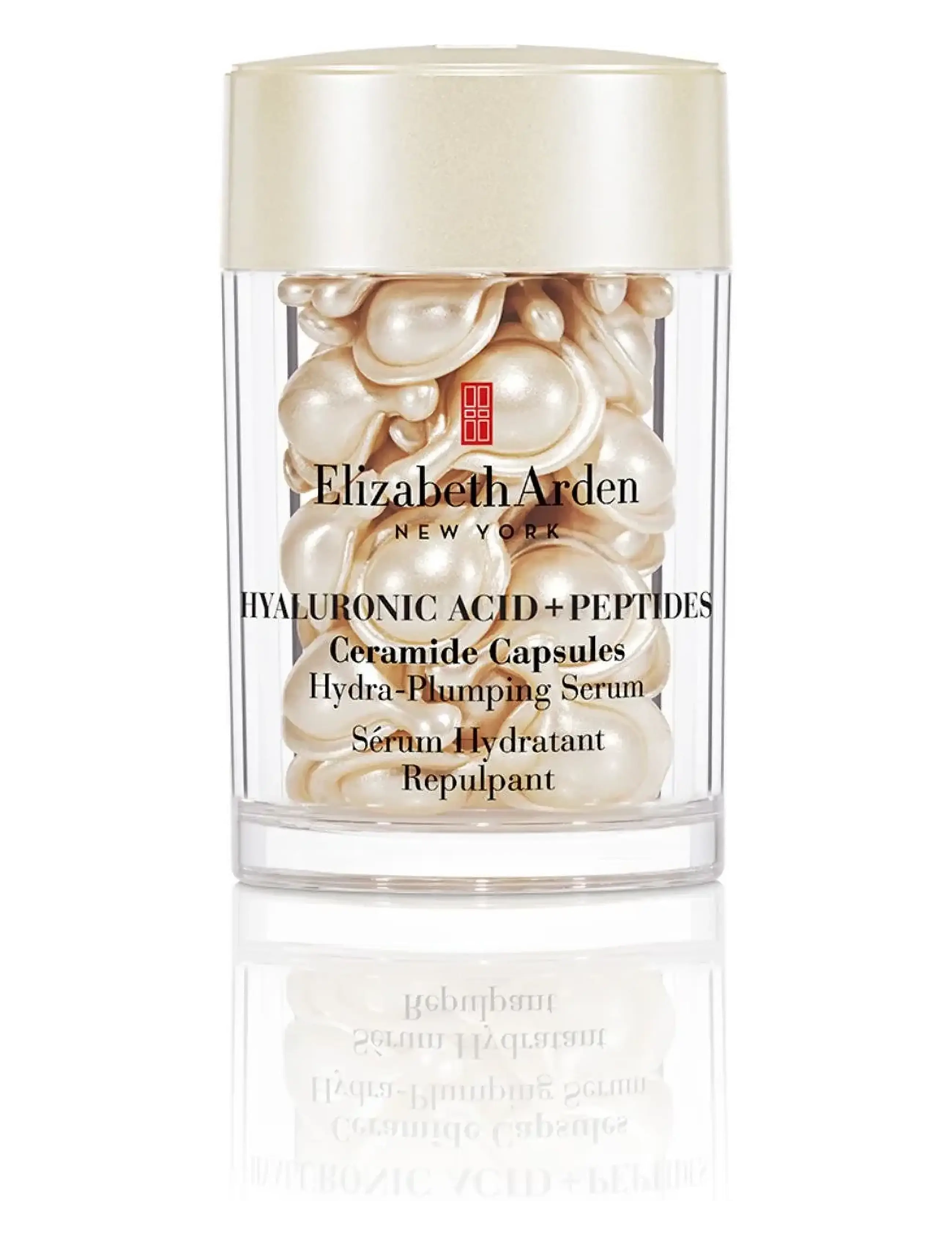 Elizabeth Arden Ceramide Capsules Hyaluronic Acid + Peptides 30 Pcs 14.00 Ml, Serum, Nude, Str: 14 ML