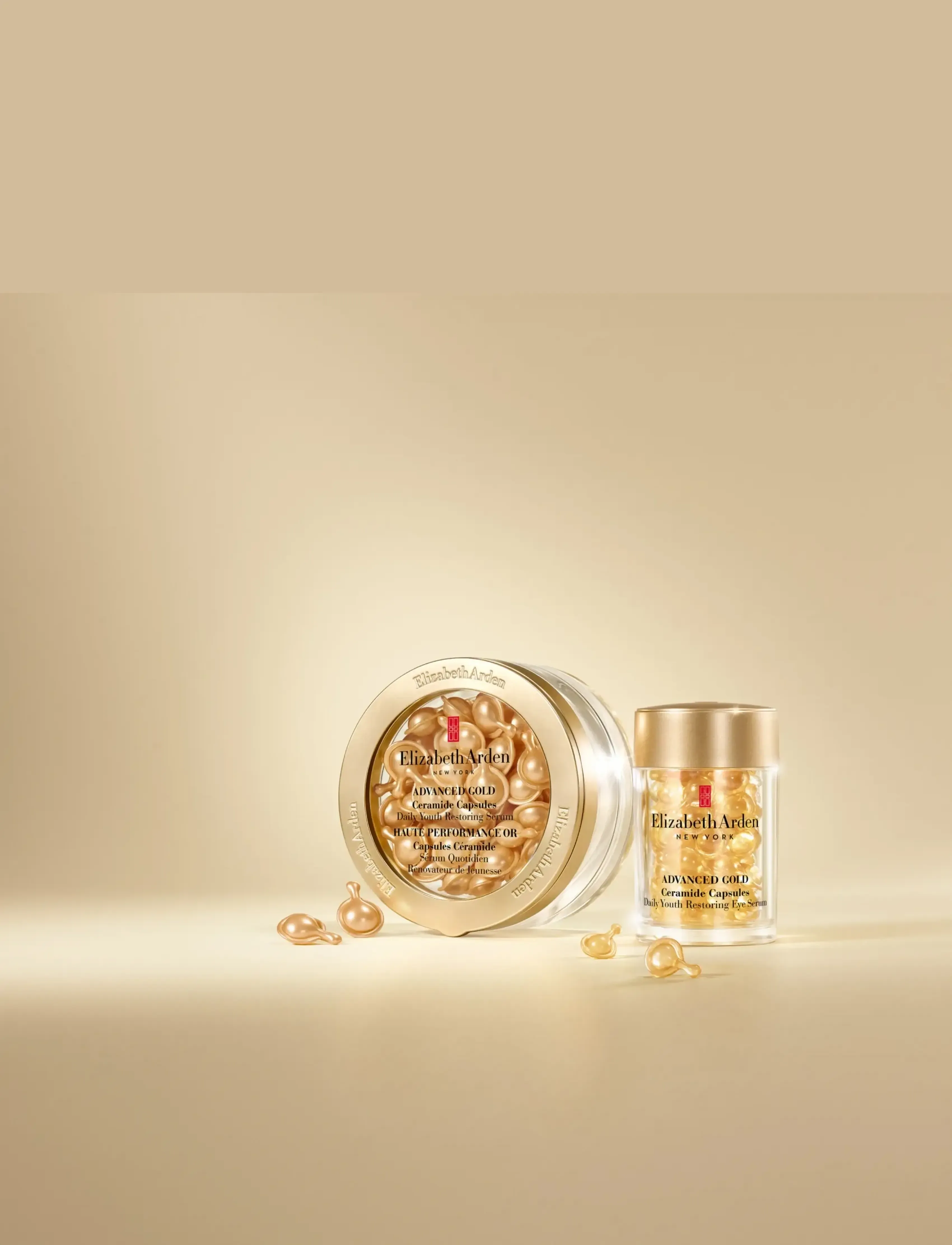 Elizabeth Arden - Ceramide Capsules Daily youth restoring serum 30 pcs 14 ml - serum & olier - clear - 4