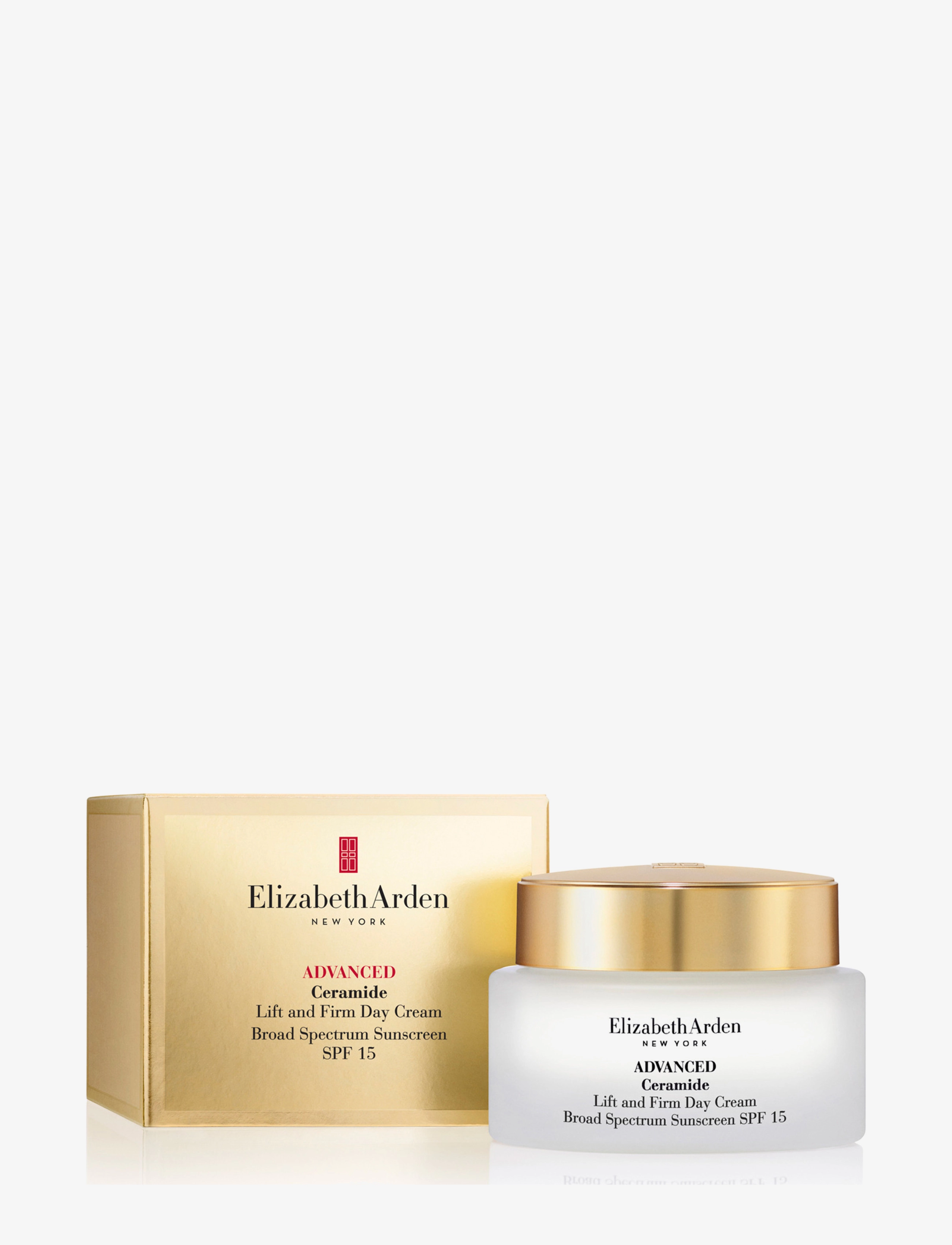 Elizabeth Arden - Ceramide Lift&Firm Day cream spf 15 50 ML - sommerens hudpleje - no colour - 1