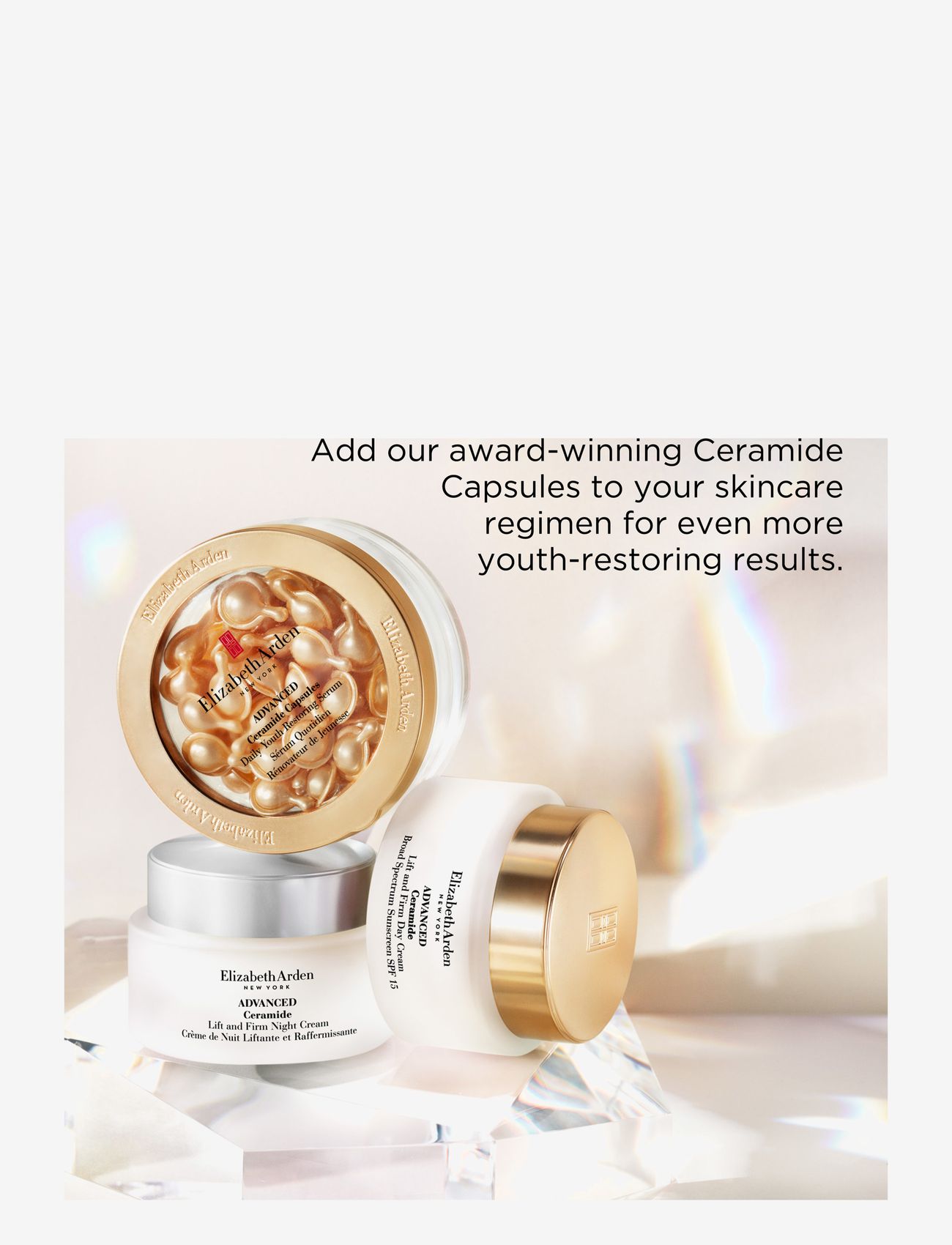 Elizabeth Arden - Ceramide Lift&Firm Day cream spf 15 50 ML - sommarens hudvård  - no colour - 4