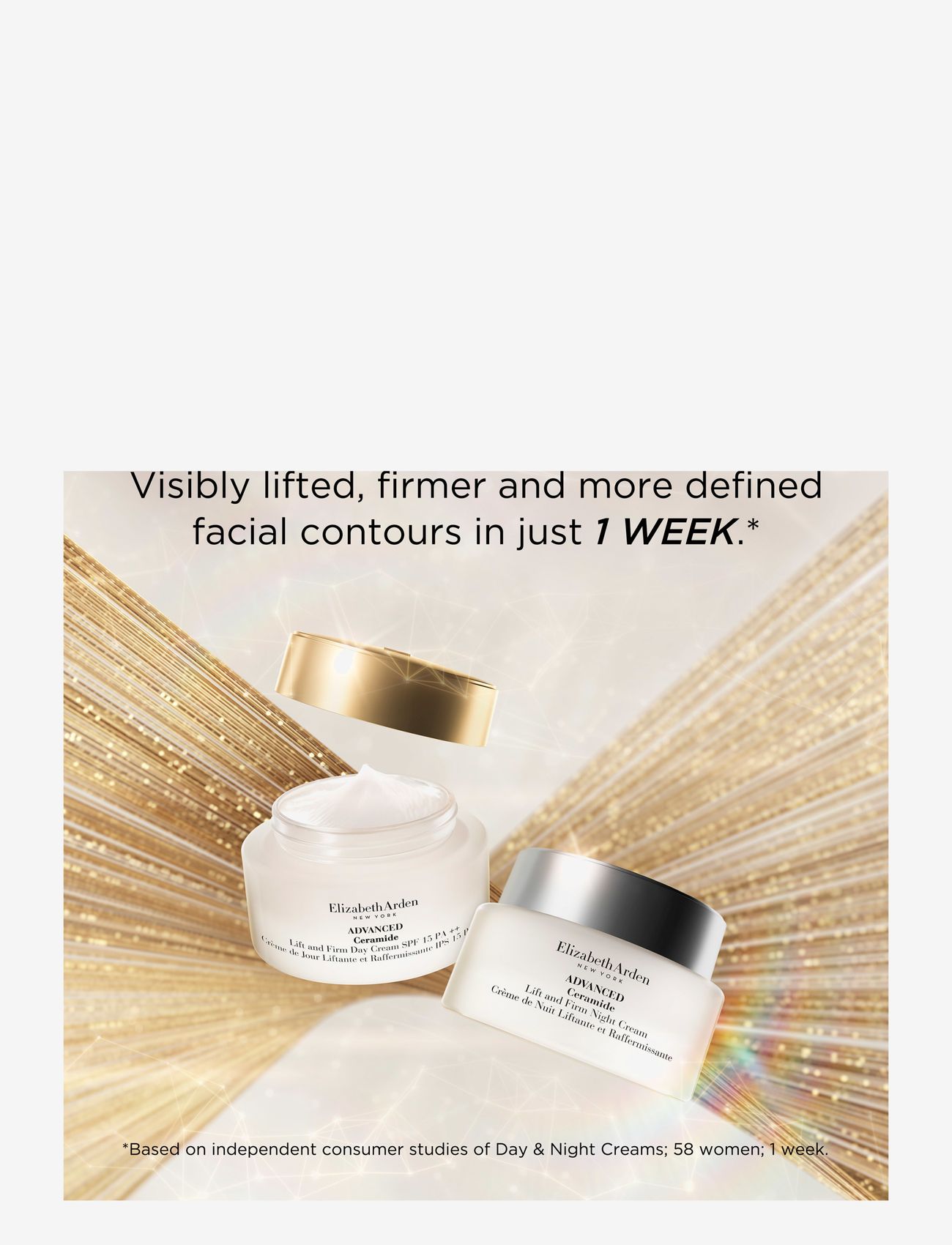 Elizabeth Arden - Ceramide Lift&Firm Day cream 50 ML - sommarens hudvård  - no colour - 3