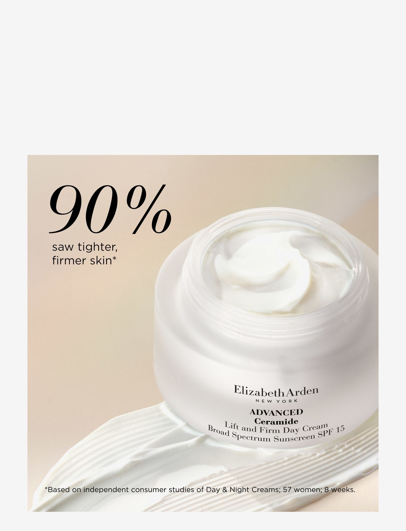 Elizabeth Arden - Ceramide Lift&Firm Day cream 50 ML - sommarens hudvård  - no colour - 4