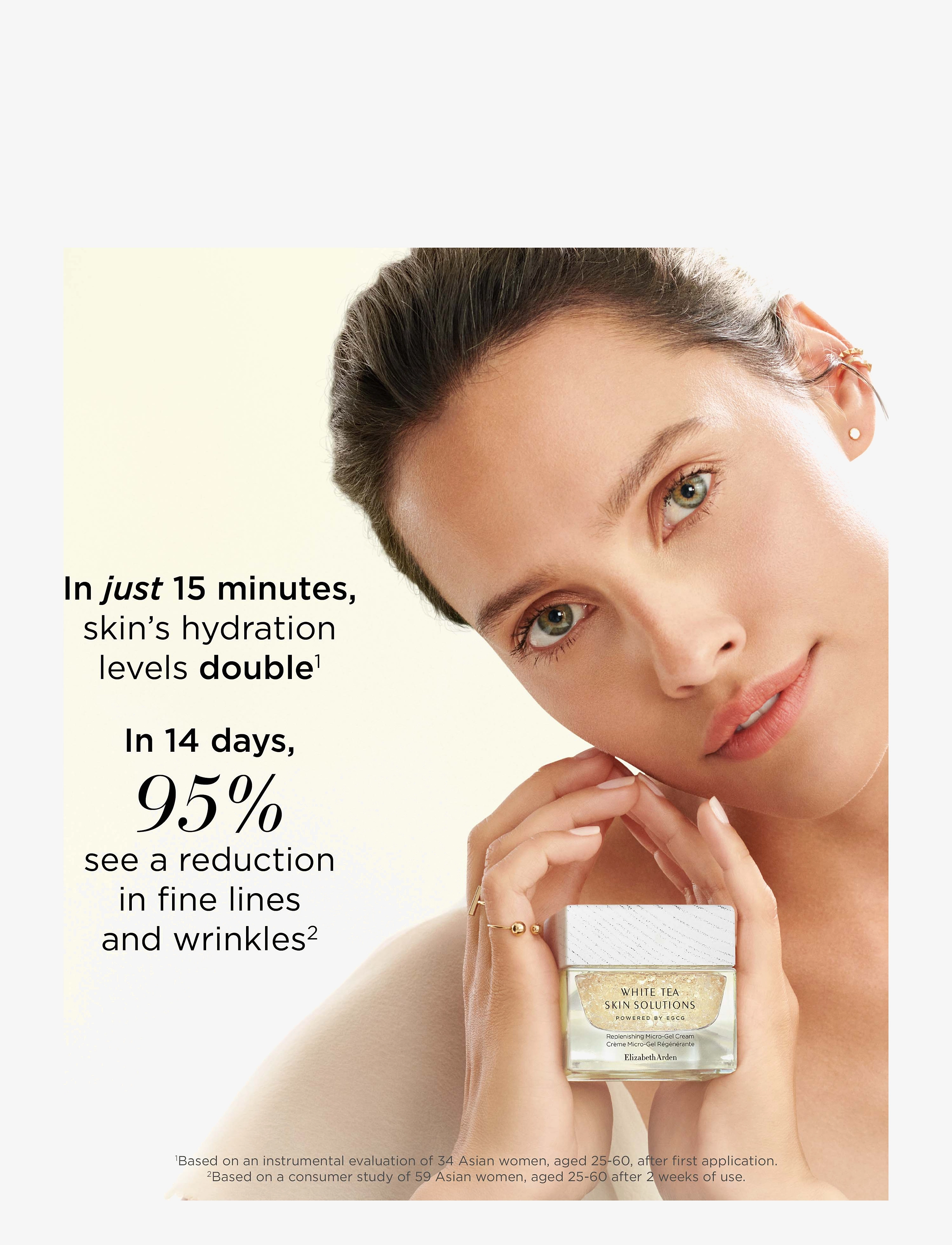 Elizabeth Arden - White tea skin Replenishing micro-gel cream - sommerens hudpleje - no colour - 5