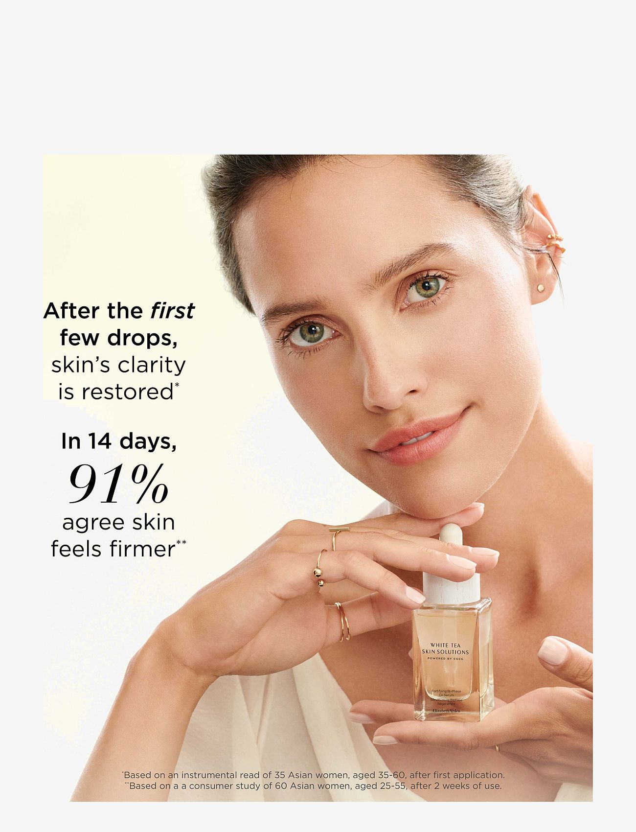 Elizabeth Arden - White tea skin Bi-phase oil serum - serum & oljor  - no colour - 5