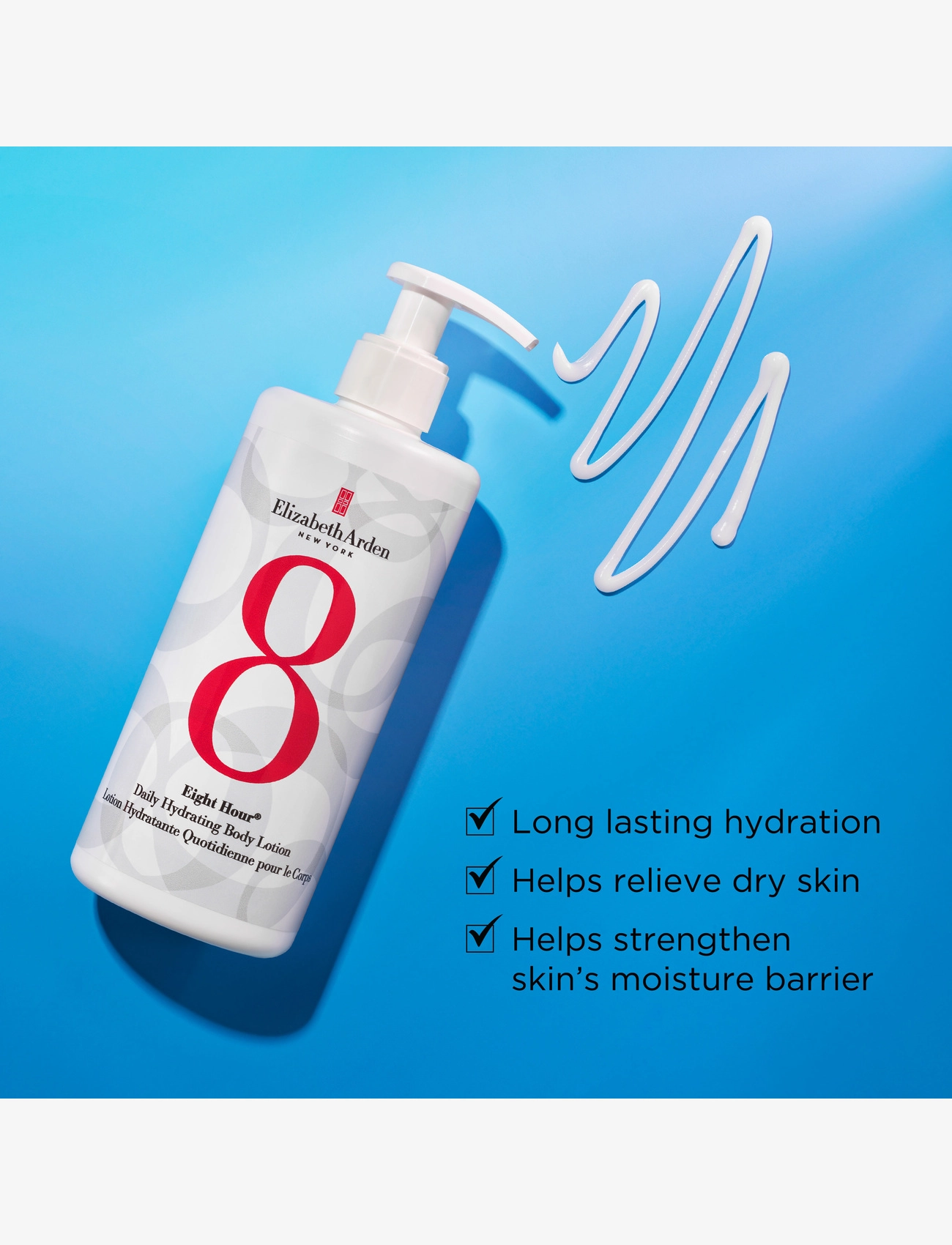 Elizabeth Arden - ELIZABETH ARDEN EIGHT HOUR CREAM 8HR DAILY HYDRATING BODY LOTION - lotion & creme - no color - 1