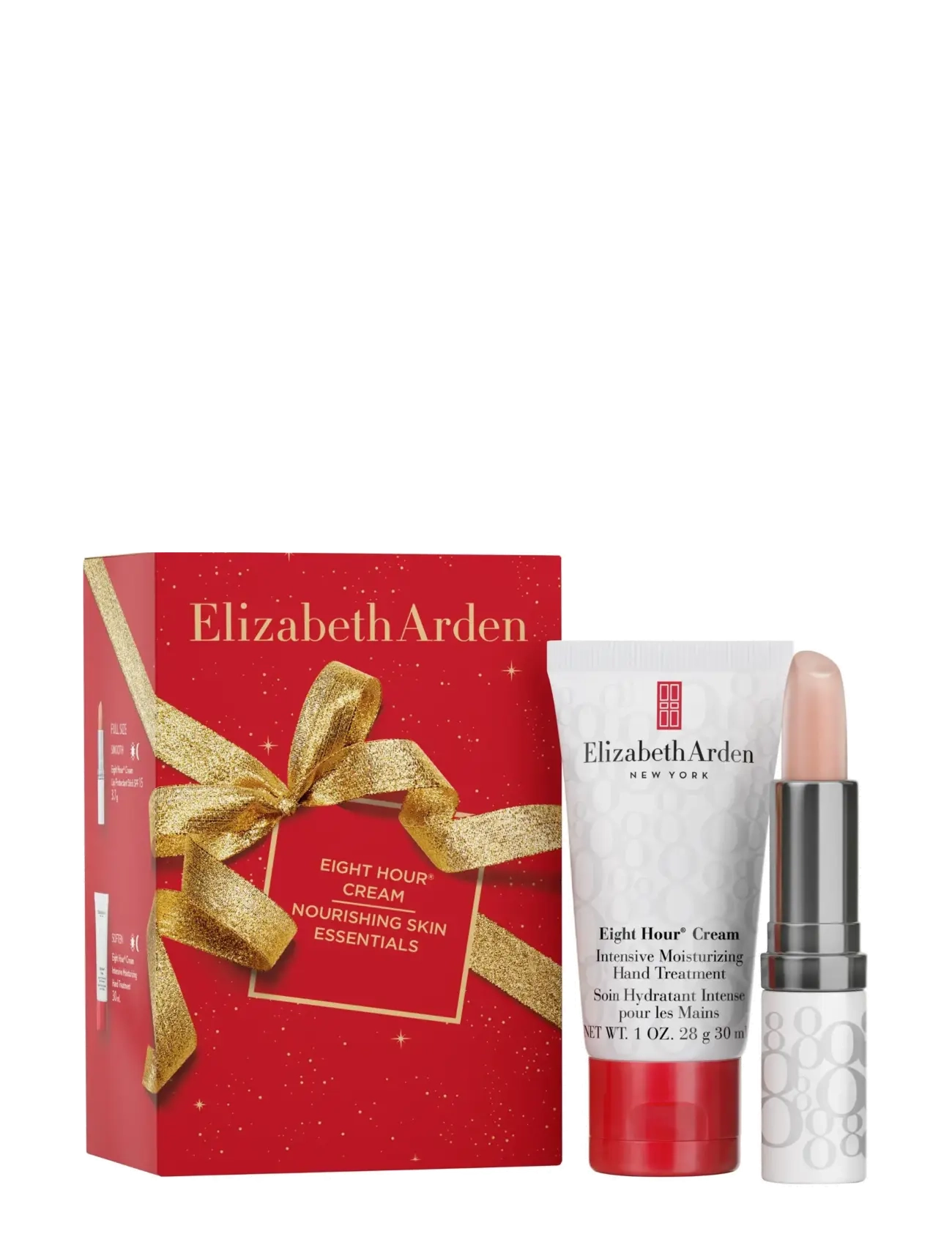 Elizabeth Arden Eight Hour Cream 8H lip 3.7g/8H hand 30ml 1.00 STK - Til hende - CLEAR / undefined